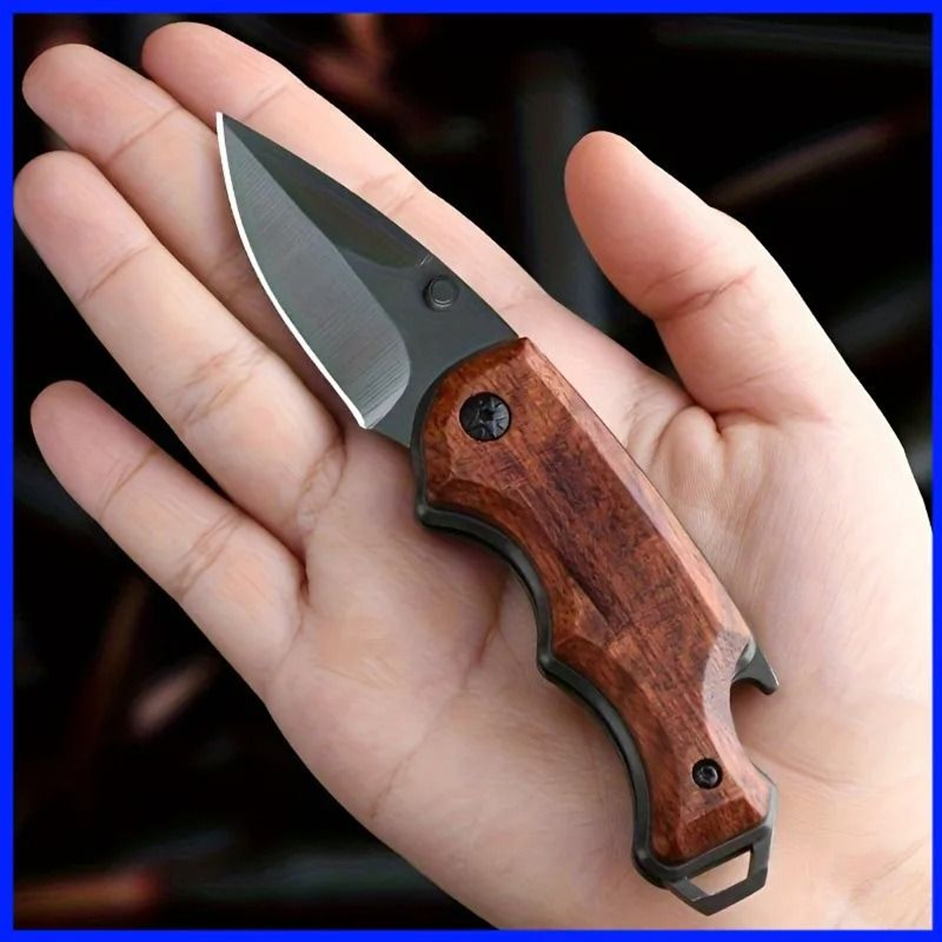 Survival Portable Knife  Multifunctional Mini Folding Military Pocket Knife 2