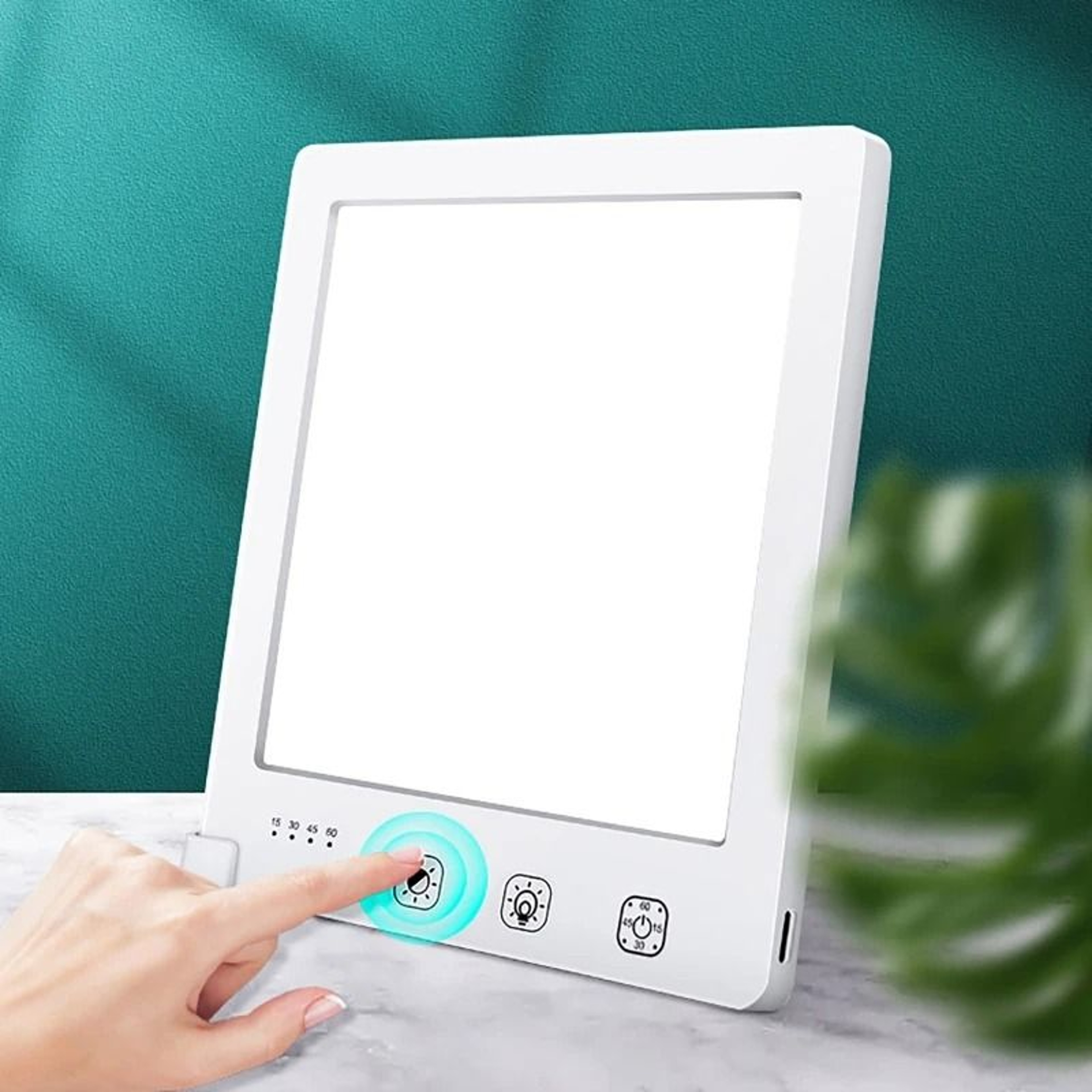 SAD Light Therapy Lamp  Smart Adjustable Sunlight Simulation Desk Lamp 2