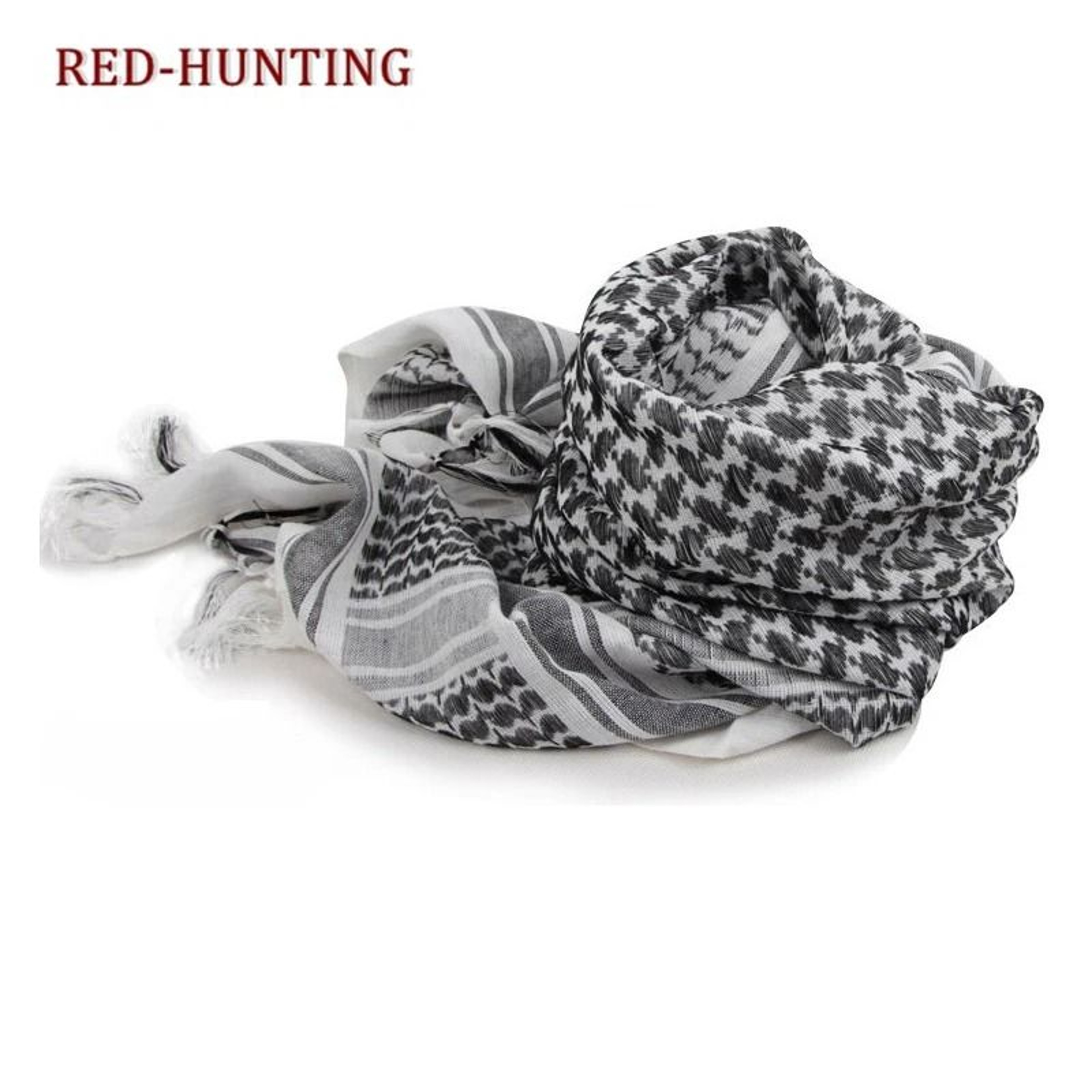 Tactical Hunting Shemagh  Desert Keffiyeh Head  Neck Arab Wrap 6
