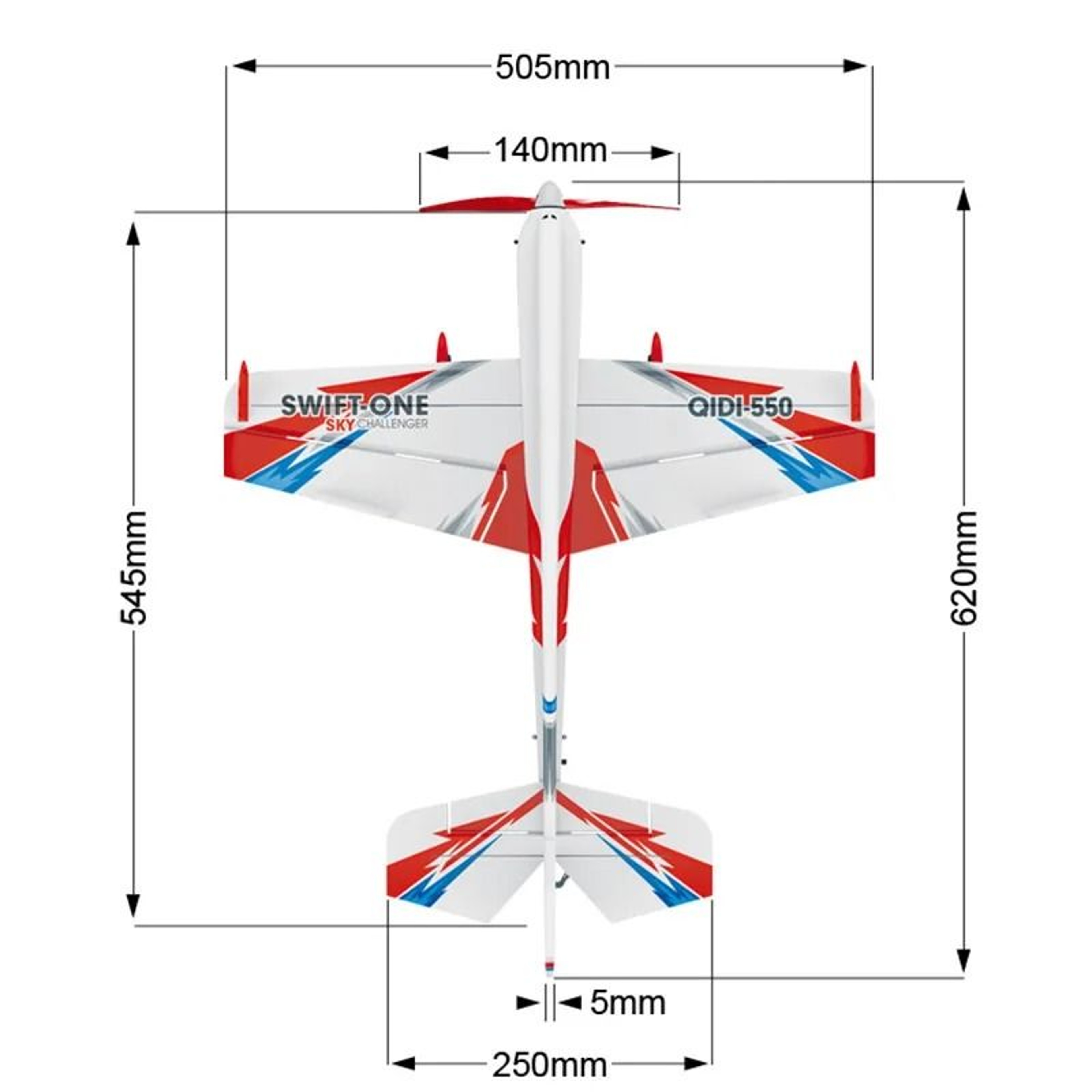 4CH Brushless Motor RC Airplane  HighPerformance Remote Control Glider 6