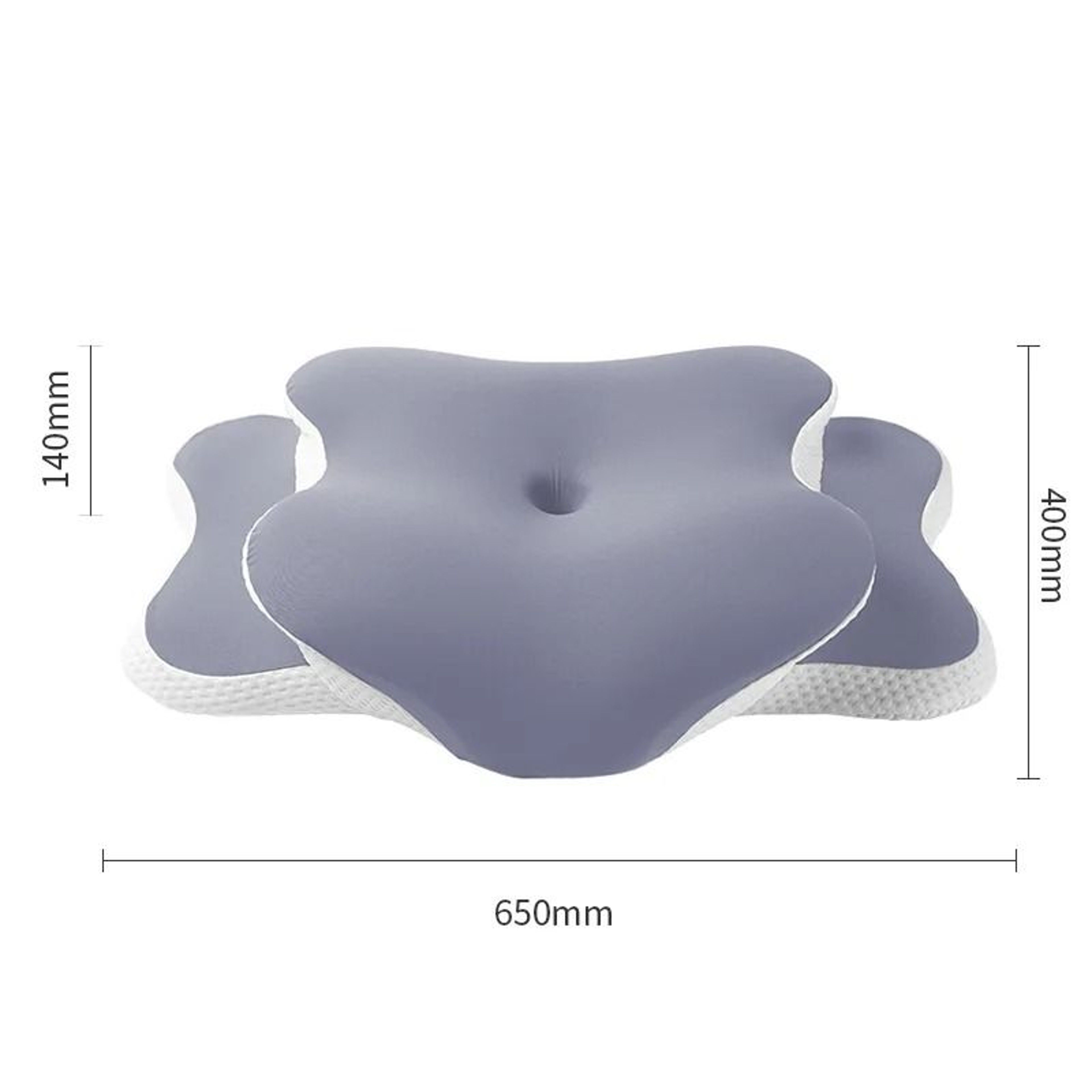 Ergonomic Cervical Memory Foam Pillow  Adjustable Neck Pain Relief 9