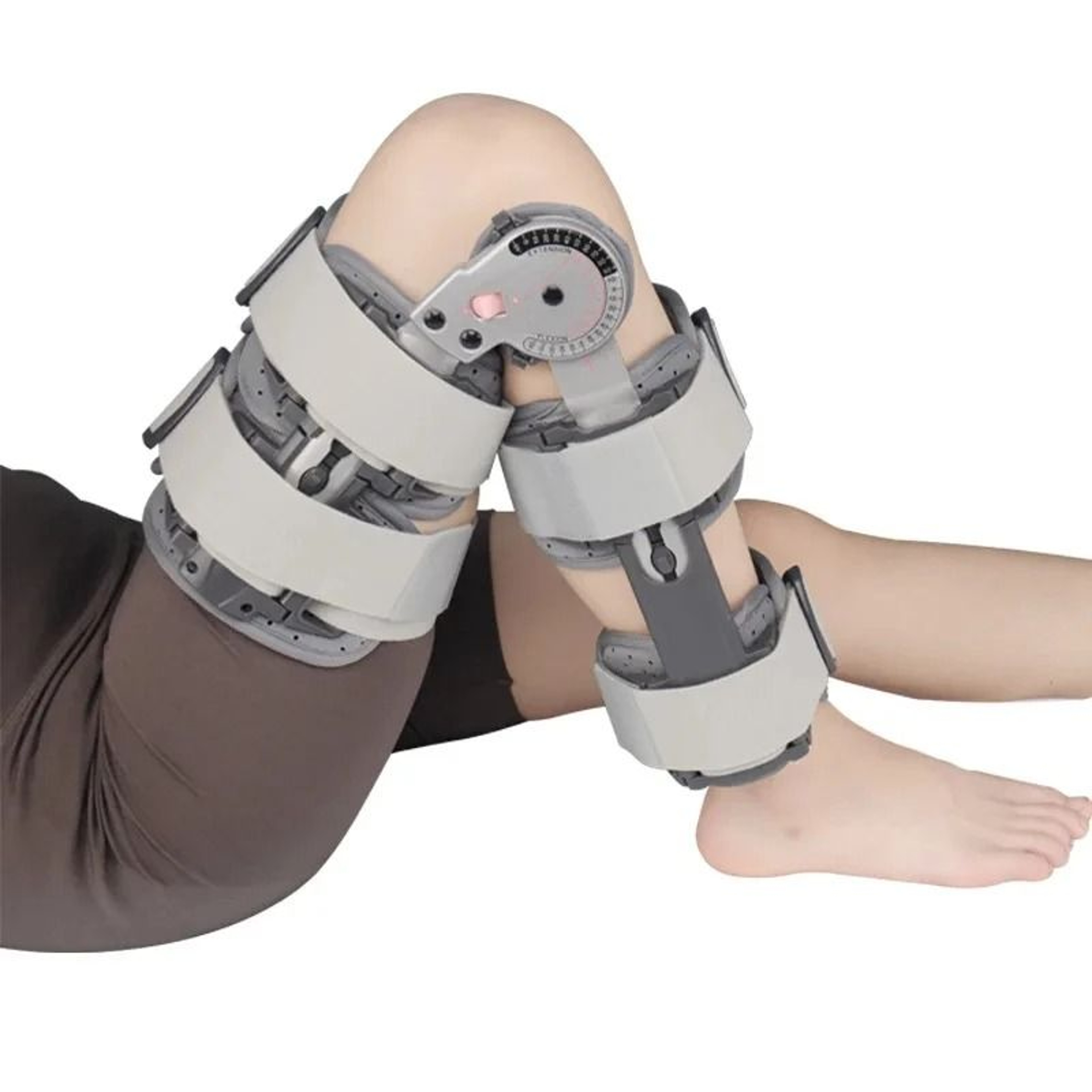 Adjustable Orthopedic Knee Support Brace  Professional Joint Fixation Bracket 0