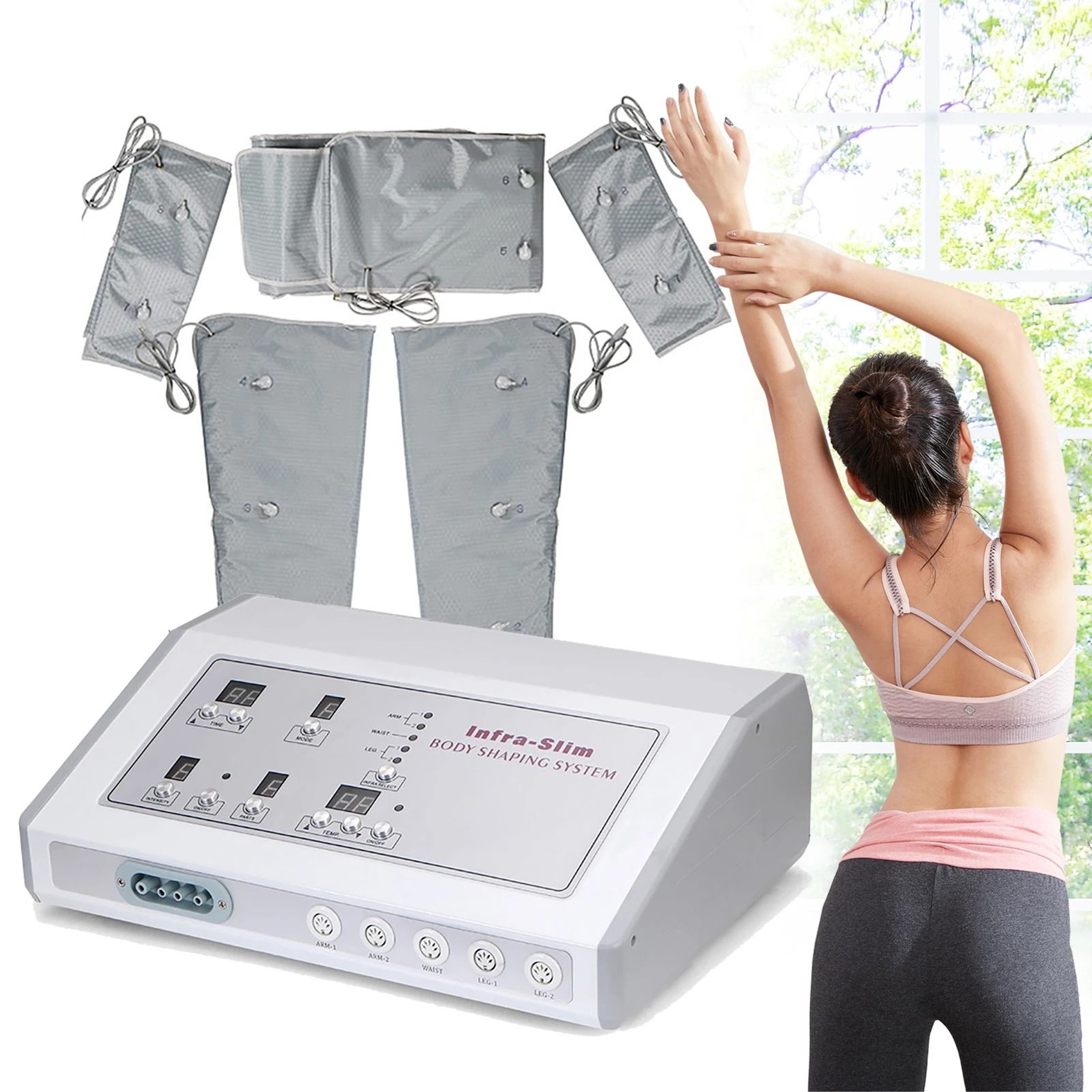 FarInfrared Slimming Suit  Pressotherapy  Body Contouring SPA Machine 2