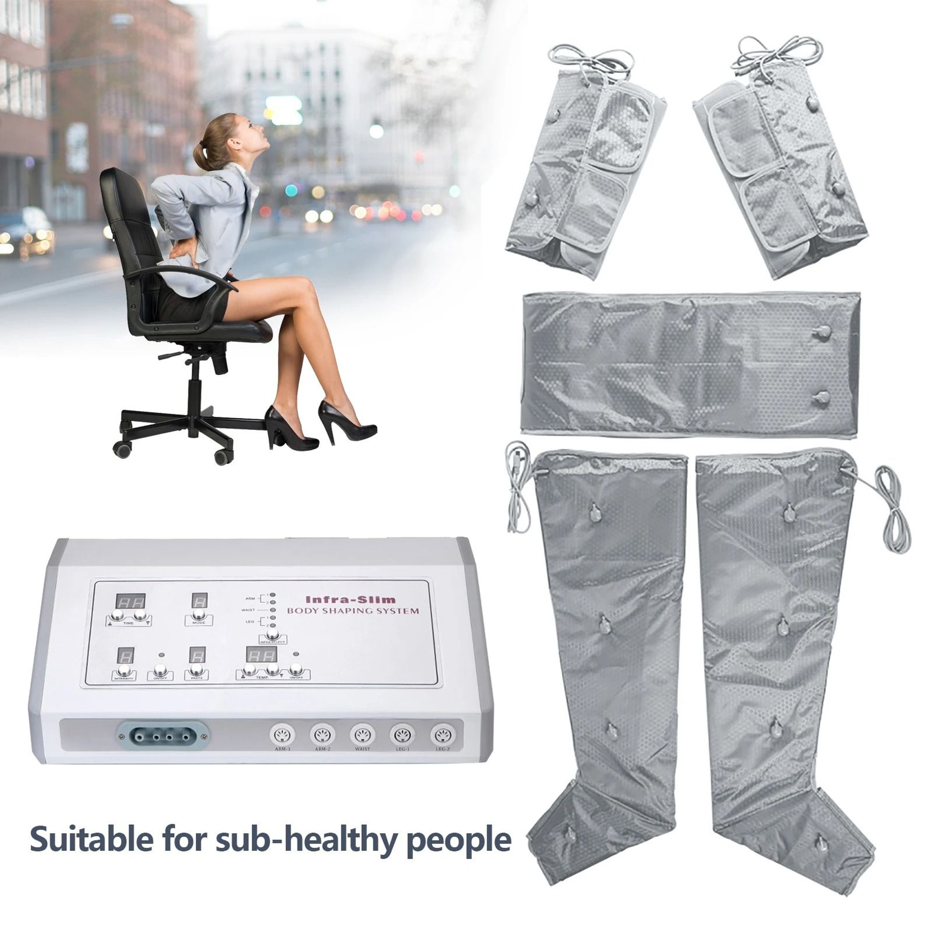 FarInfrared Slimming Suit  Pressotherapy  Body Contouring SPA Machine 3