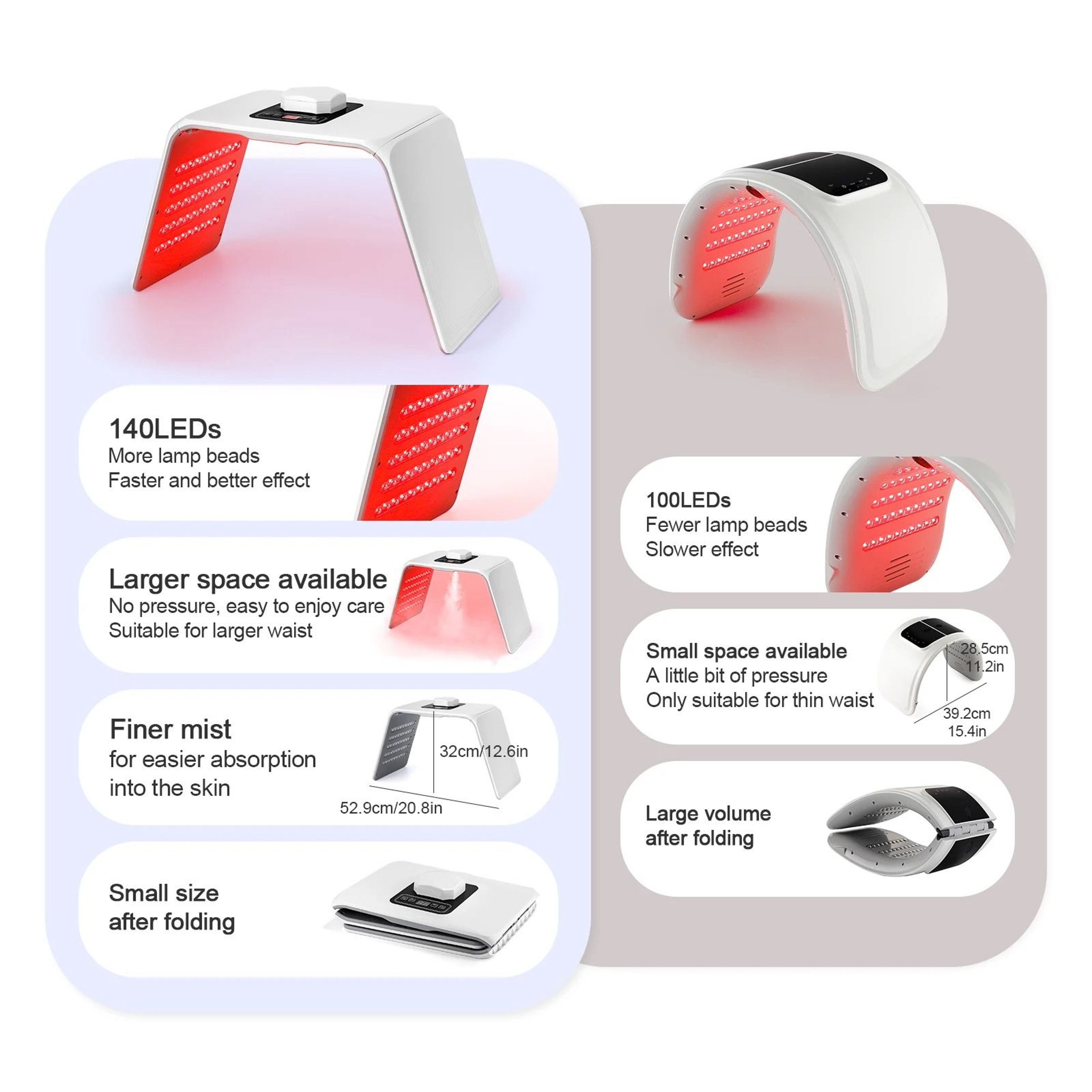 7Color LED Photon Therapy  Nano Spray Facial System 6