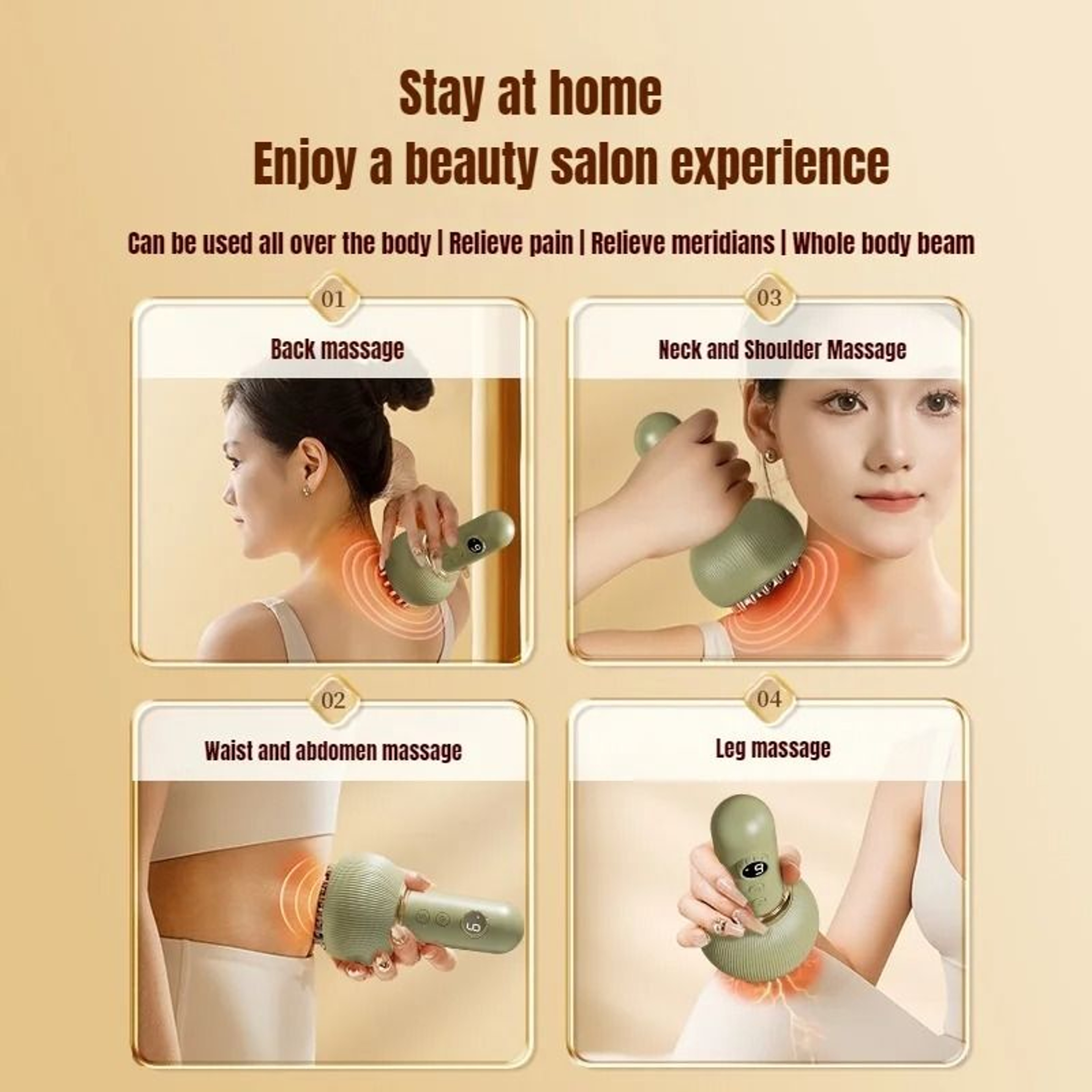 Electric Meridian  Scraping Massage Brush 4