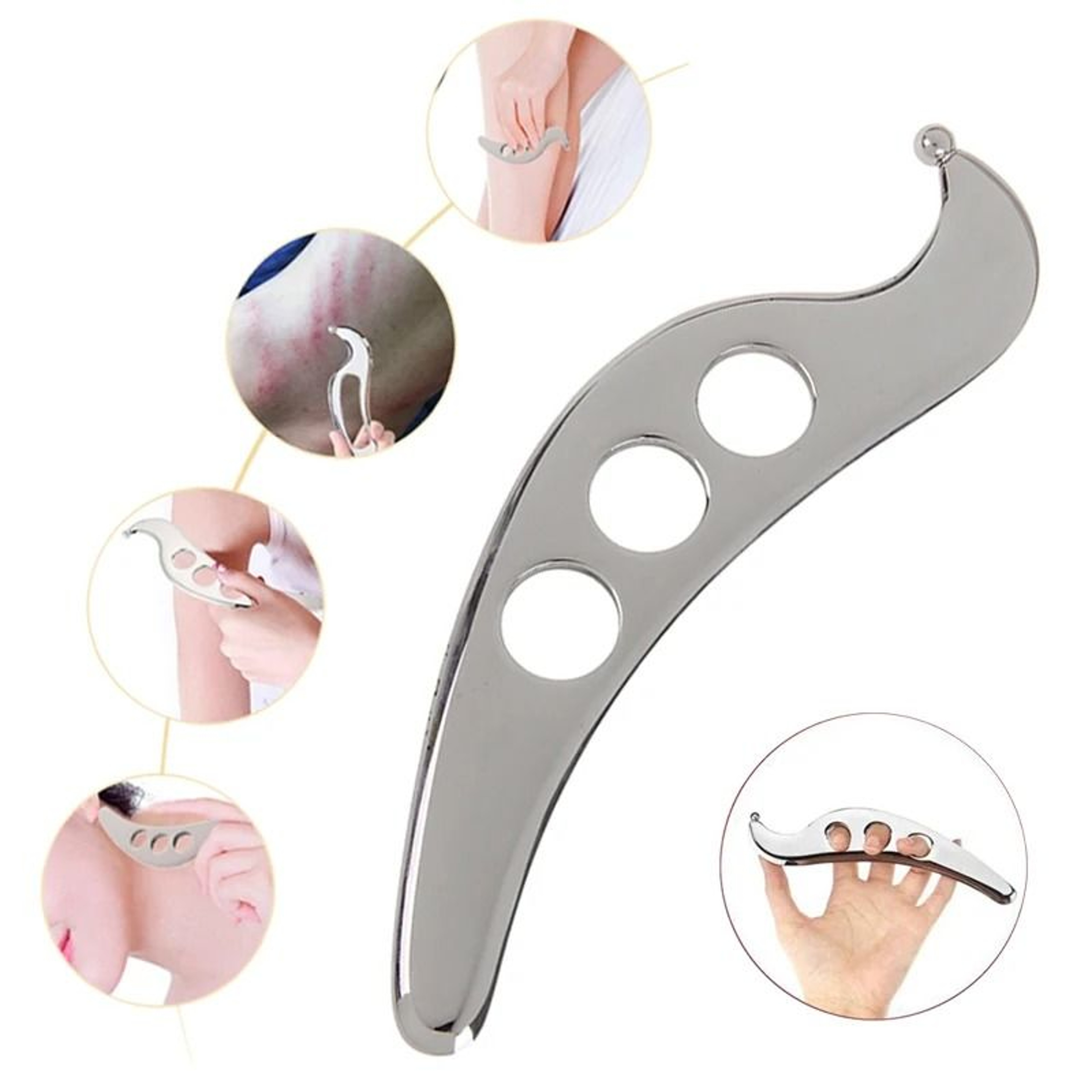 Stainless Steel Gua Sha Scraping Tool 1