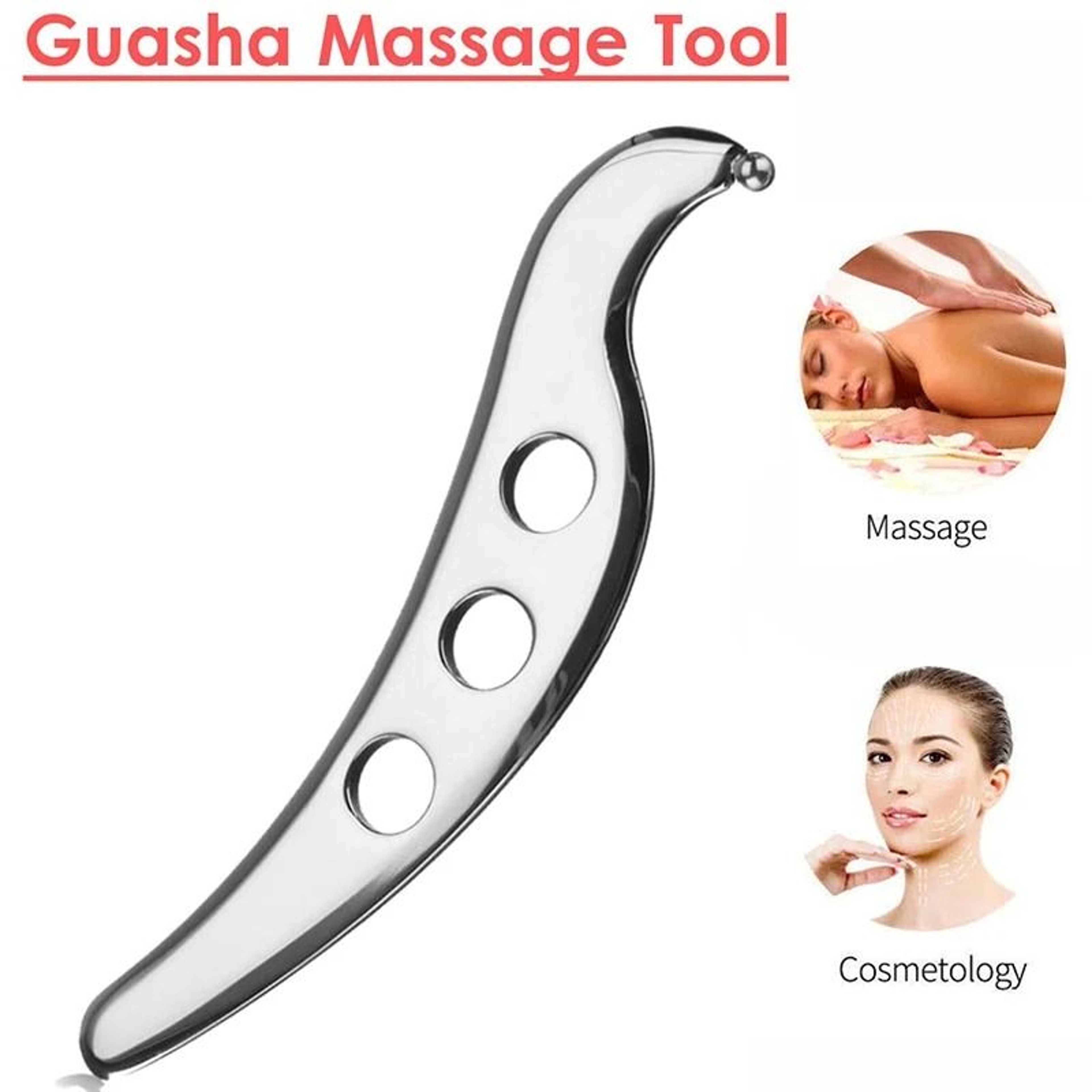 Stainless Steel Gua Sha Scraping Tool 2