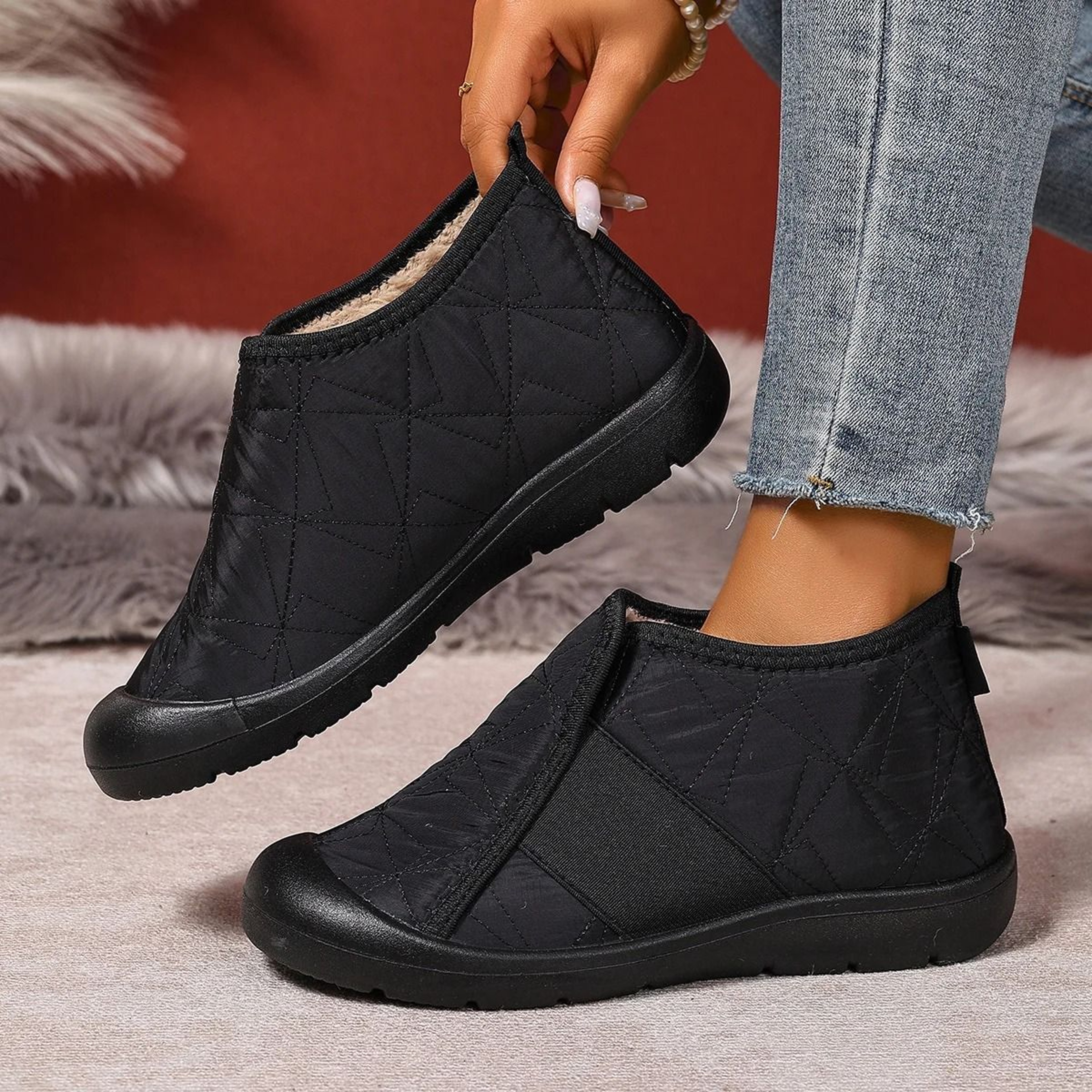 Plush Thermal Winter Comfort Boots 1