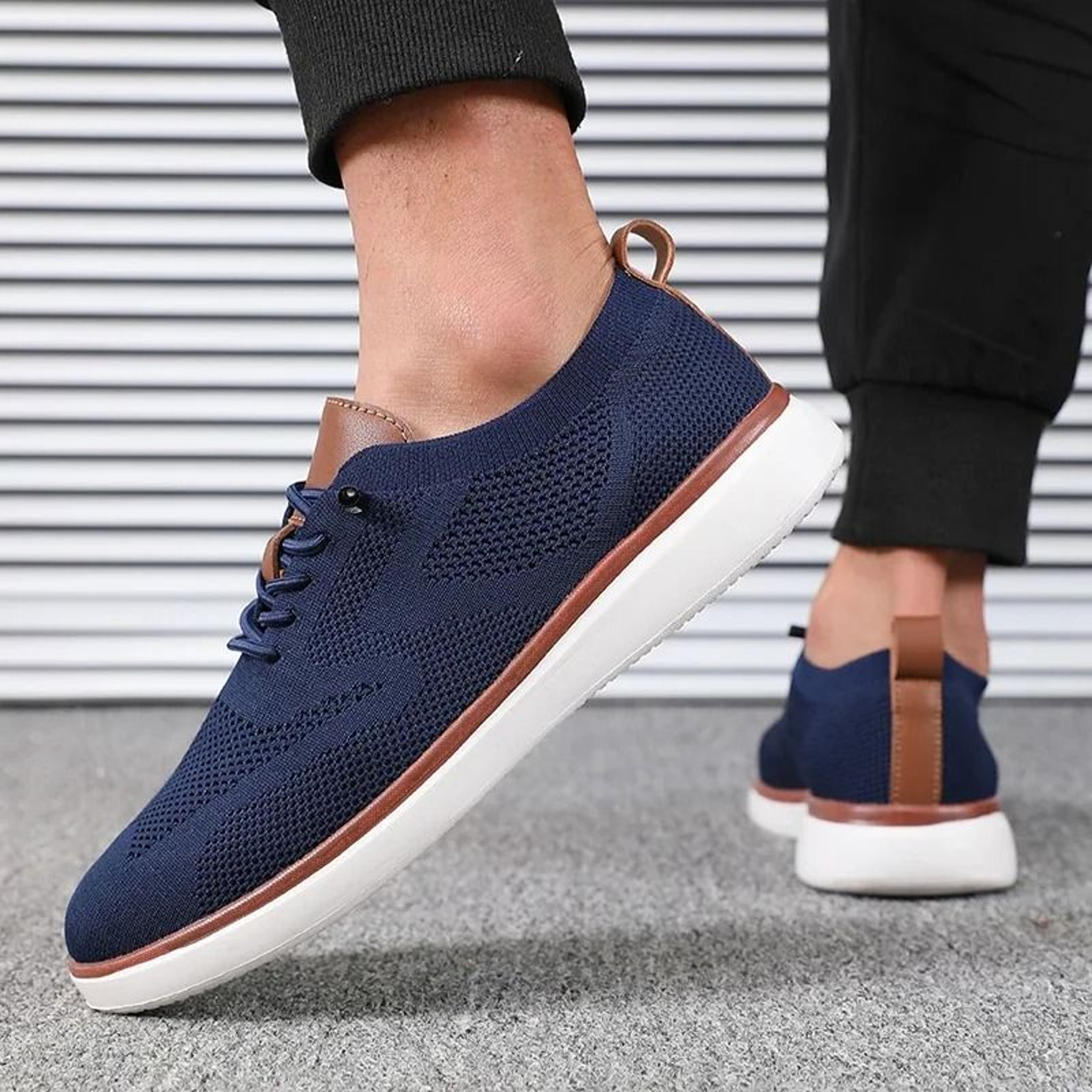 Lightweight Knitted Walking  Daily Comfort Shoes 1