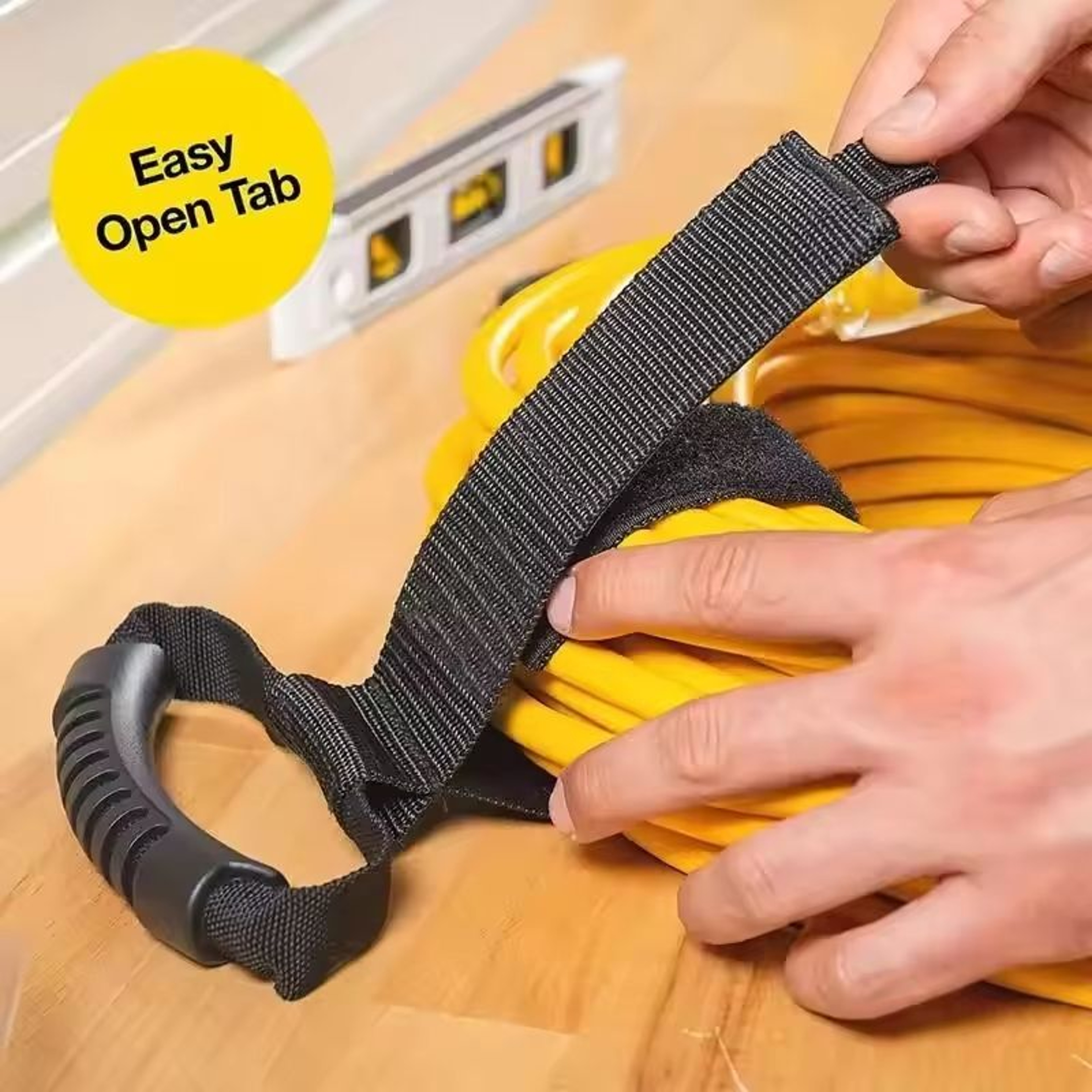 HeavyDuty Extension Cord Organizer  Storage Strap 6