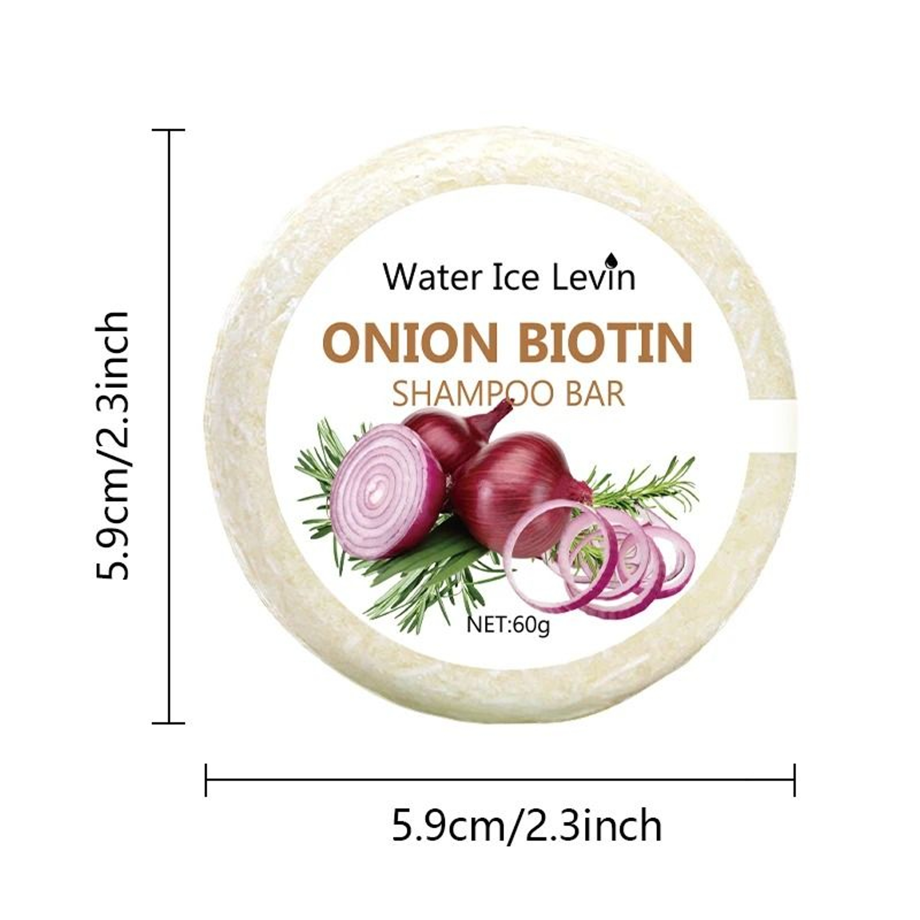 Onion  Biotin Revitalizing Shampoo Bar 2