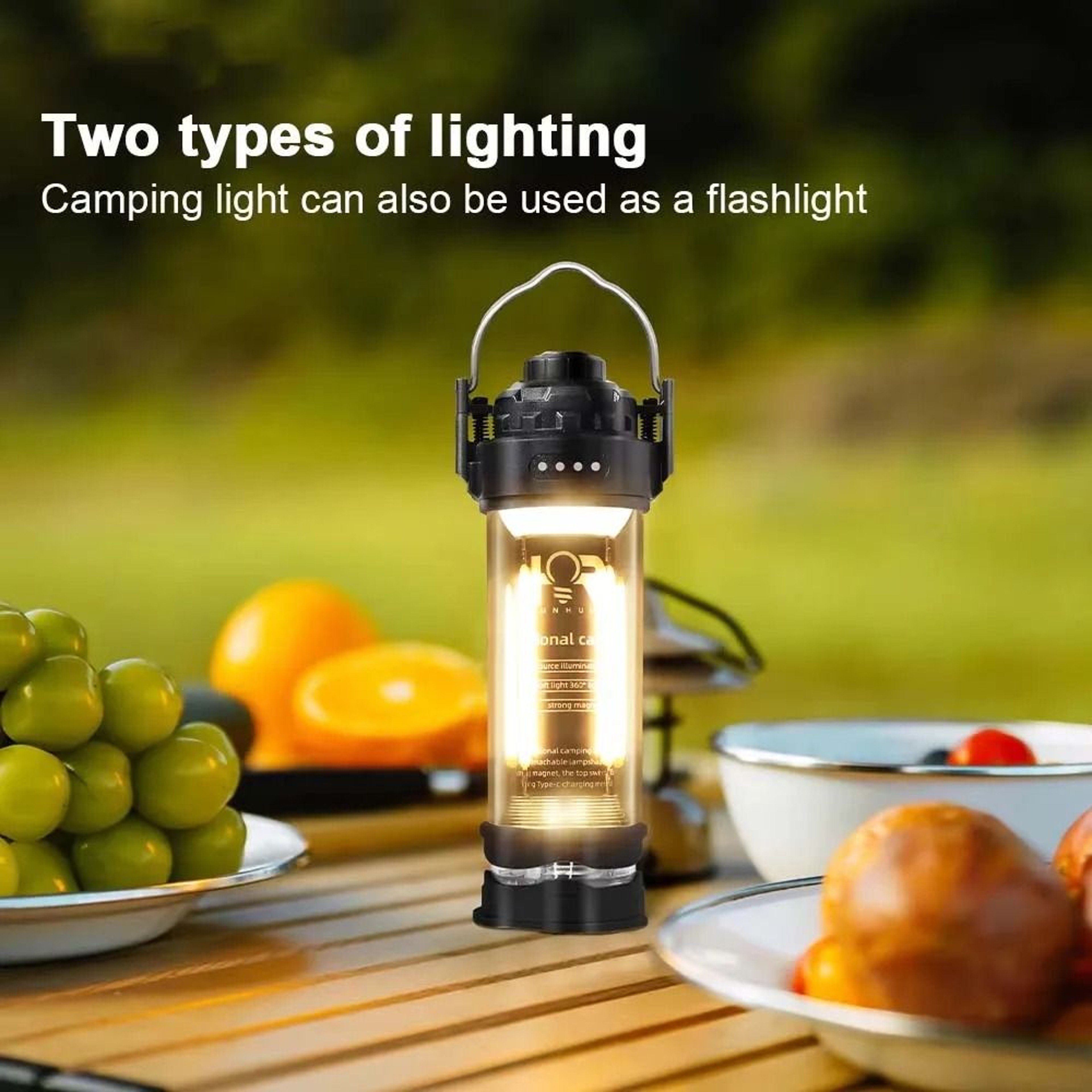 3000mAh Portable Retro Adventure Lantern 2