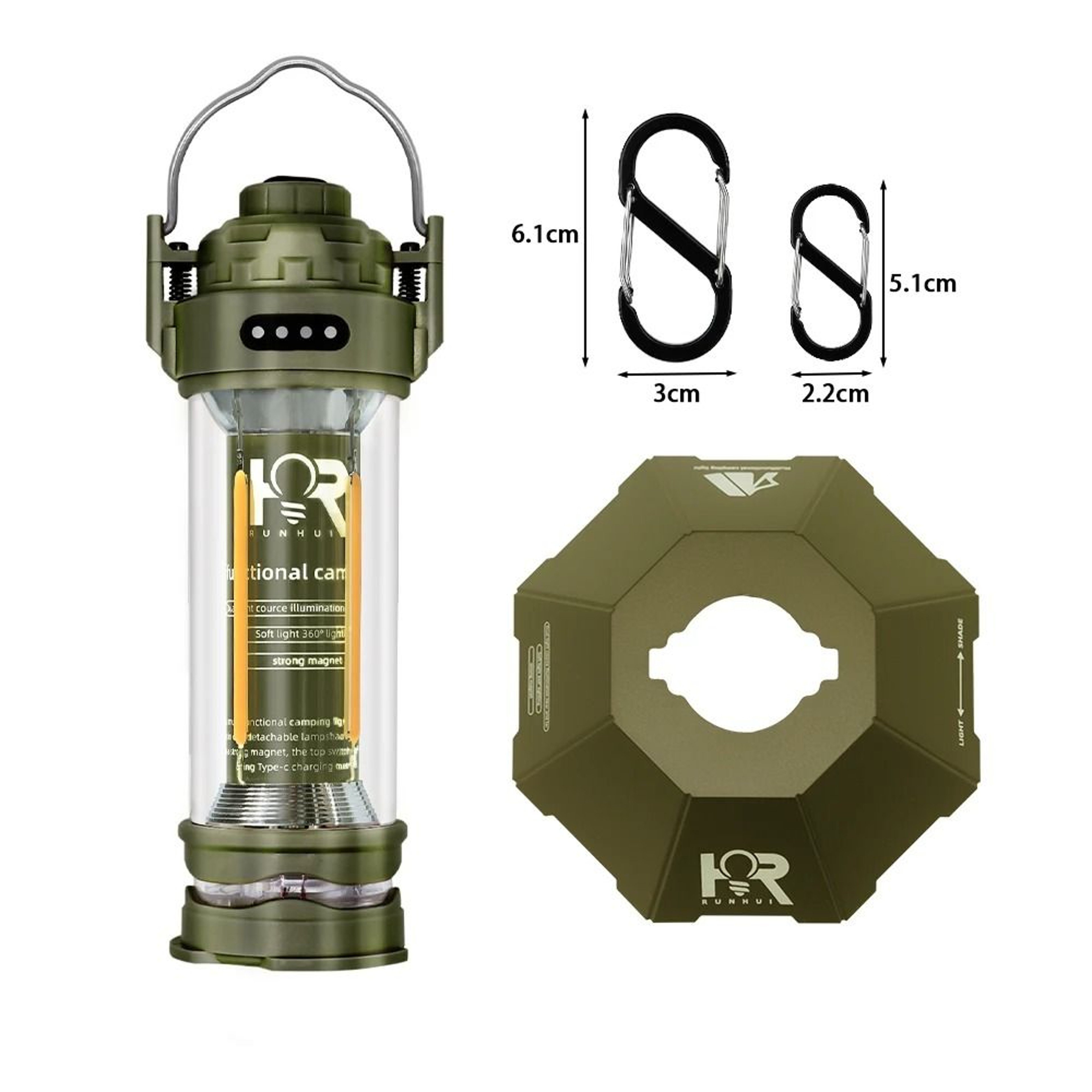 3000mAh Portable Retro Adventure Lantern 7