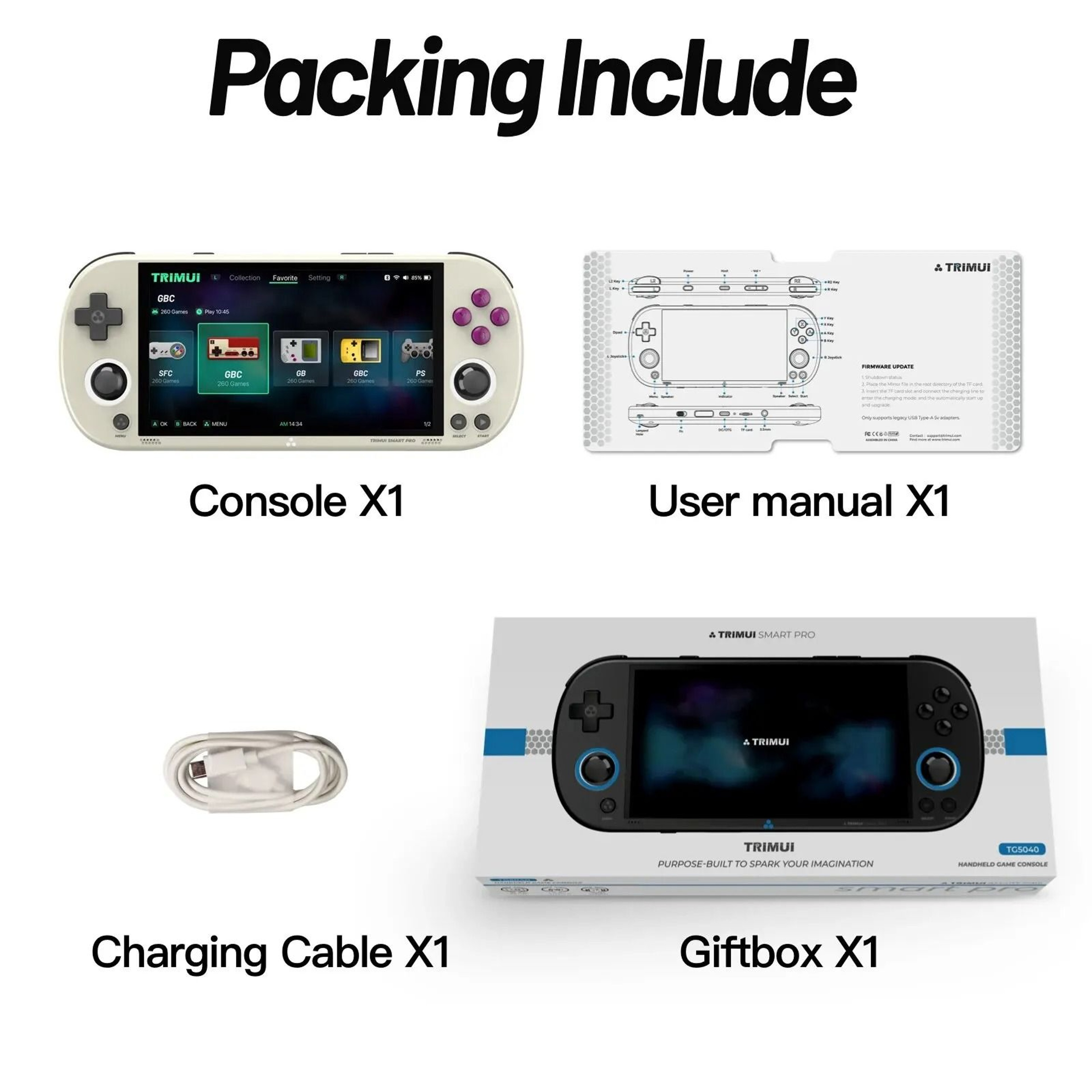 Smart Pro 496 IPS Handheld Retro Game Console 6