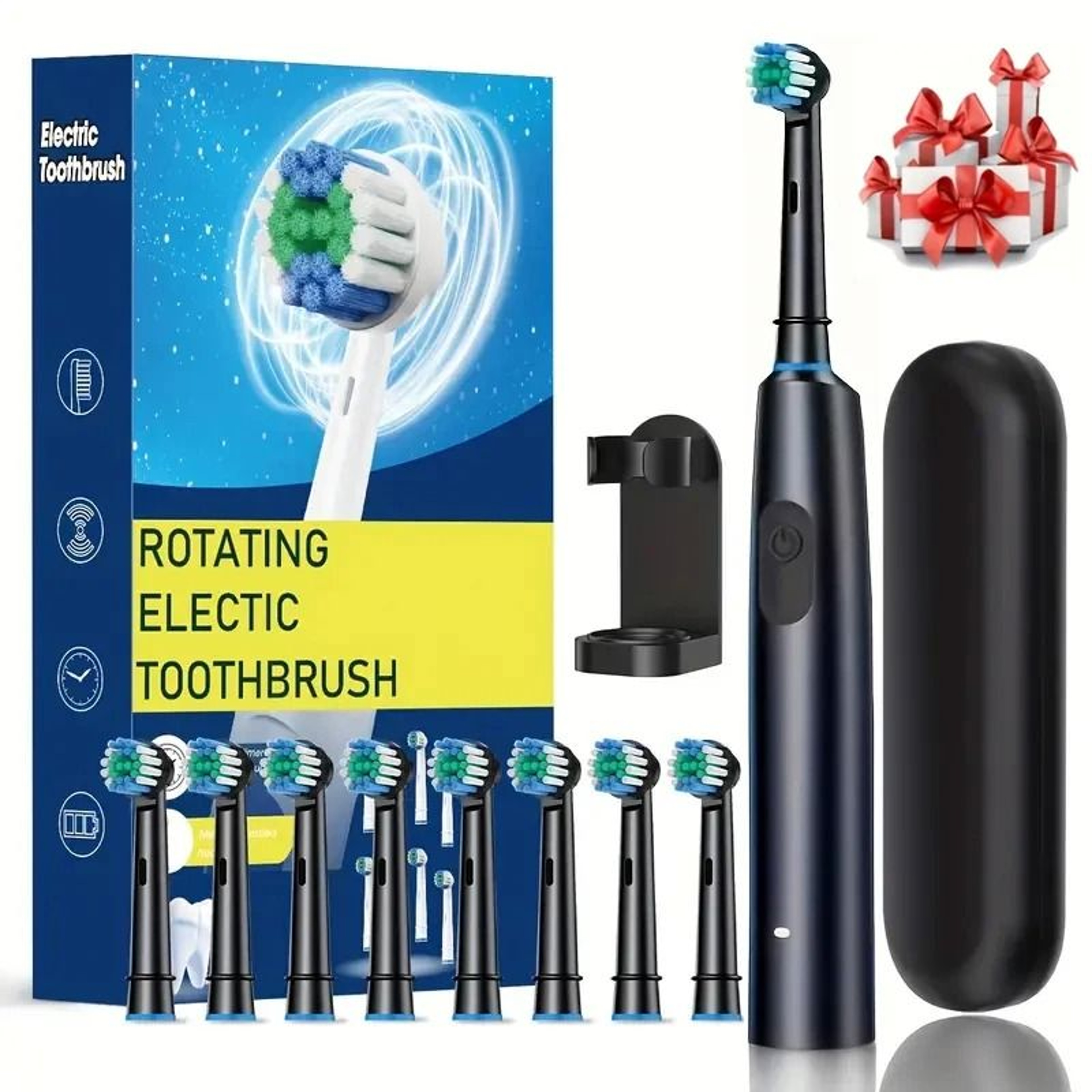 HighPerformance Rotary Rechargeable Electric Toothbrush 0