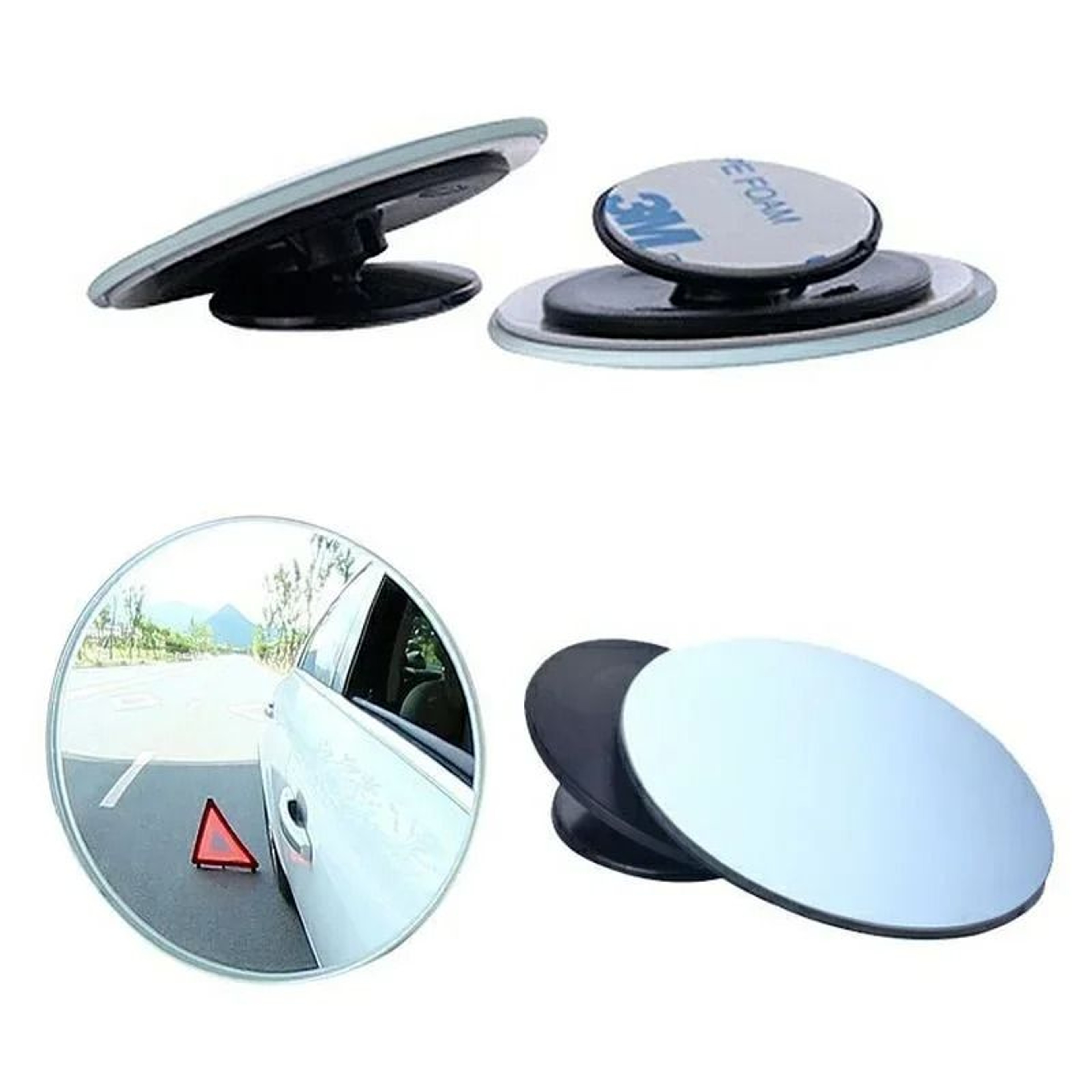 360 Adjustable Blind Spot Convex Mirror 1