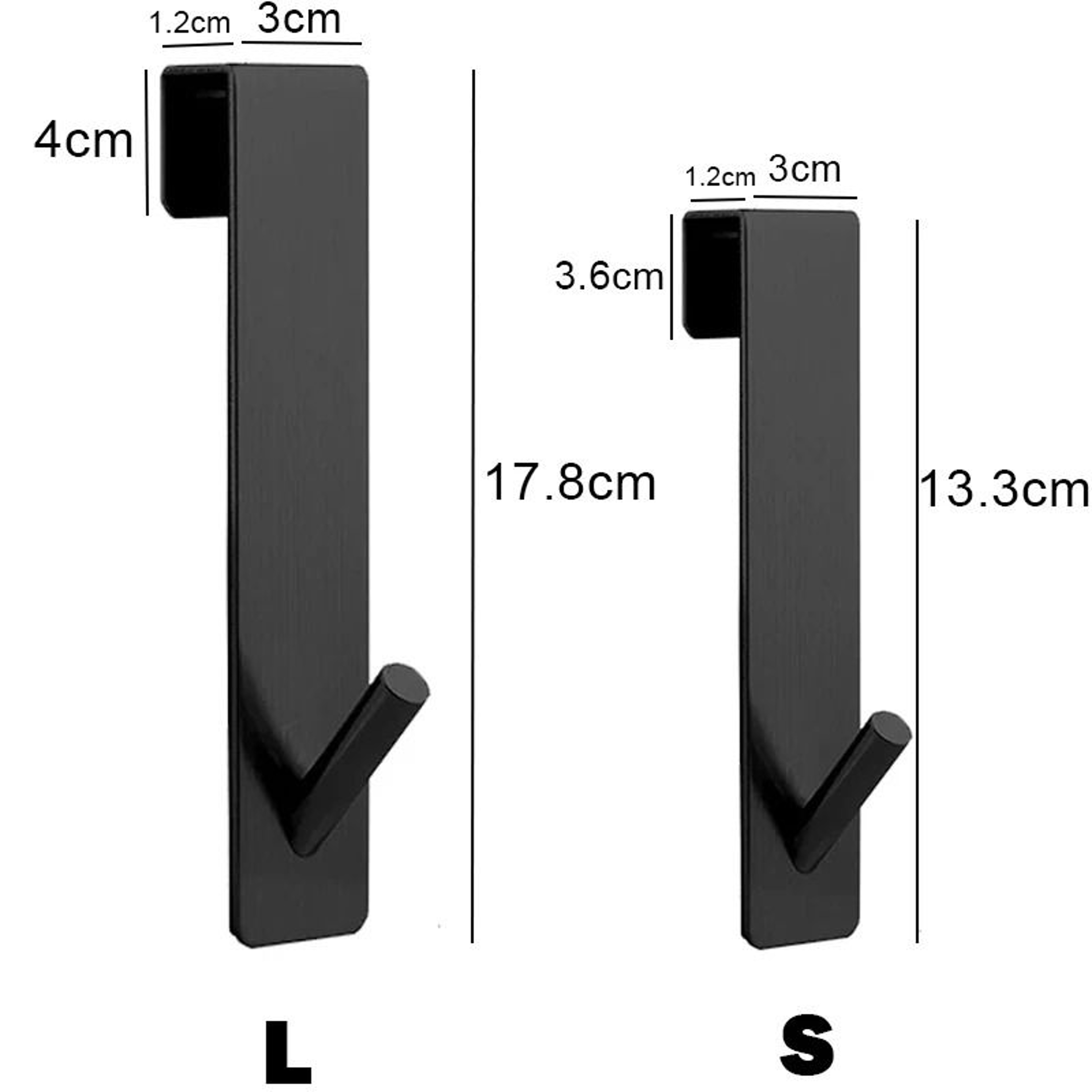 Stainless Steel OverGlass Shower Door Hook 4