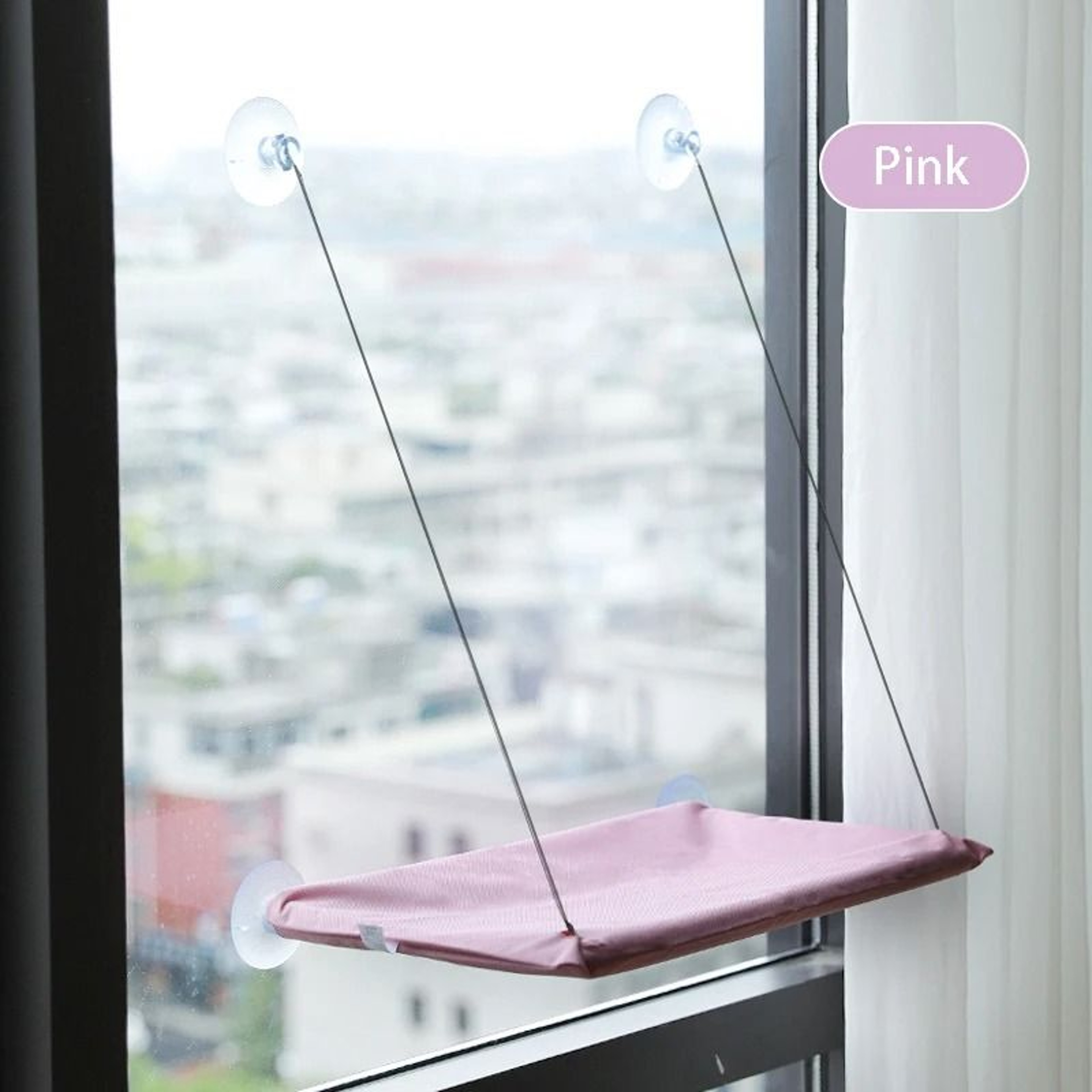 HeavyDuty Sunny Window Cat Hammock 6