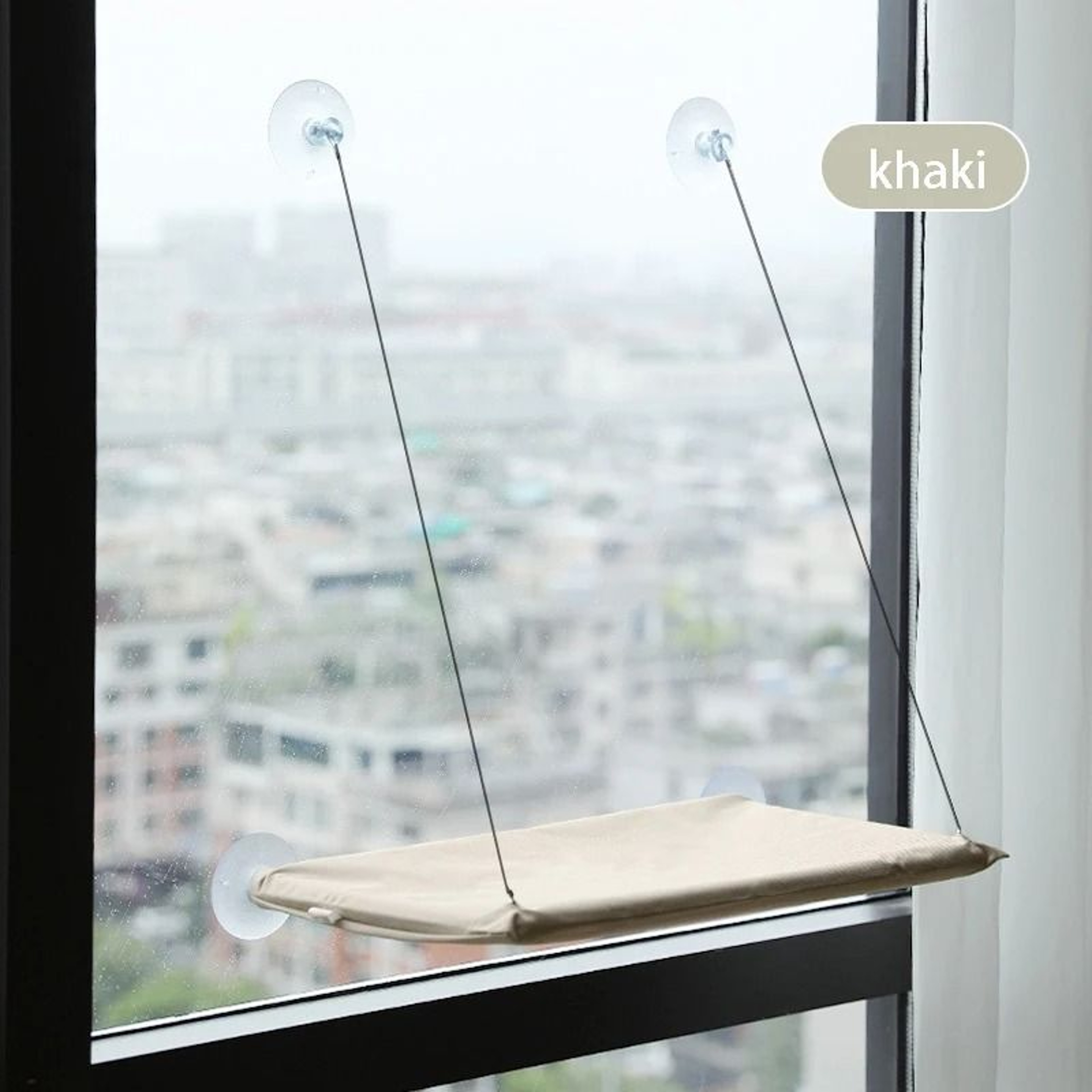 HeavyDuty Sunny Window Cat Hammock 8