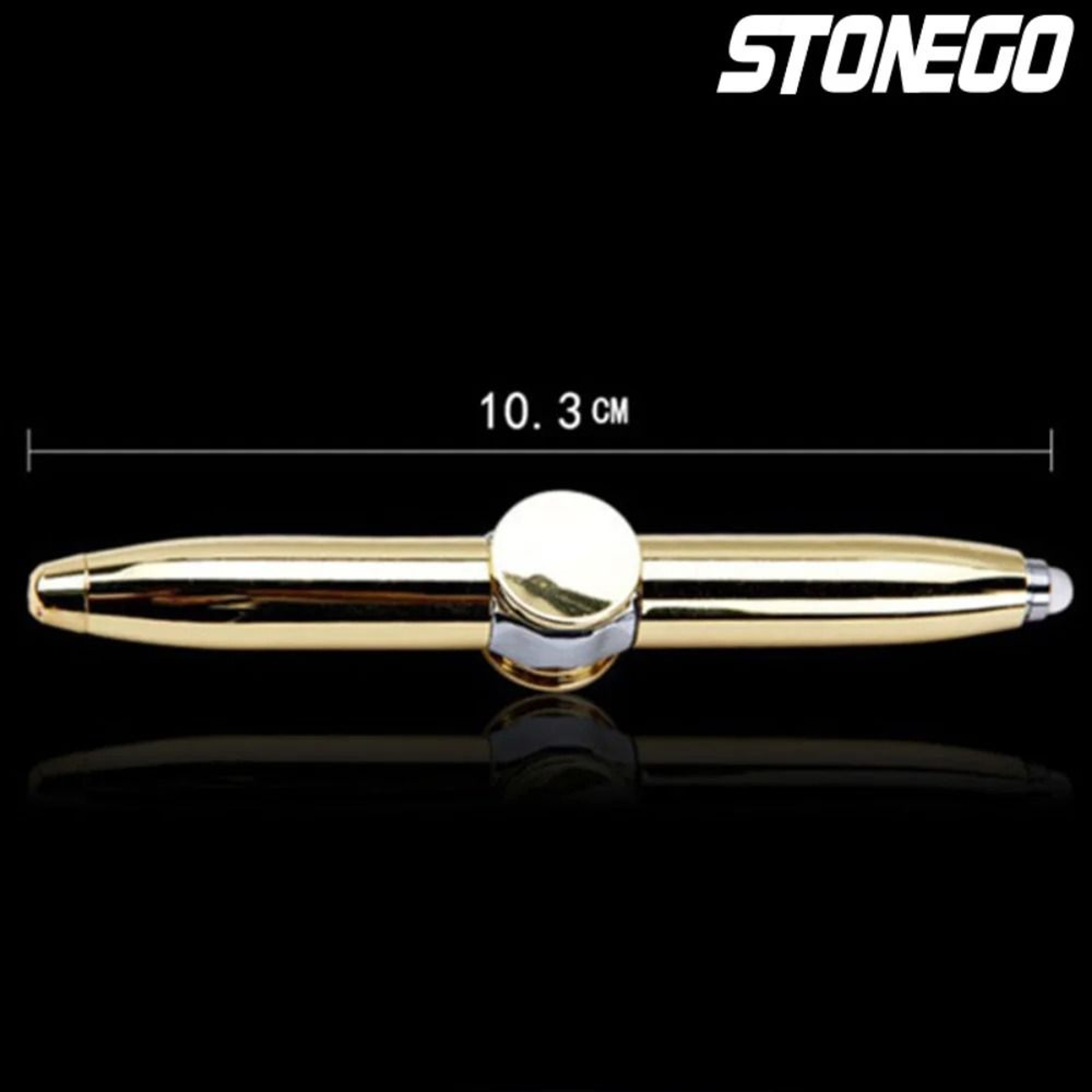 LED Decompression Gyroscope Spinner Pen 4