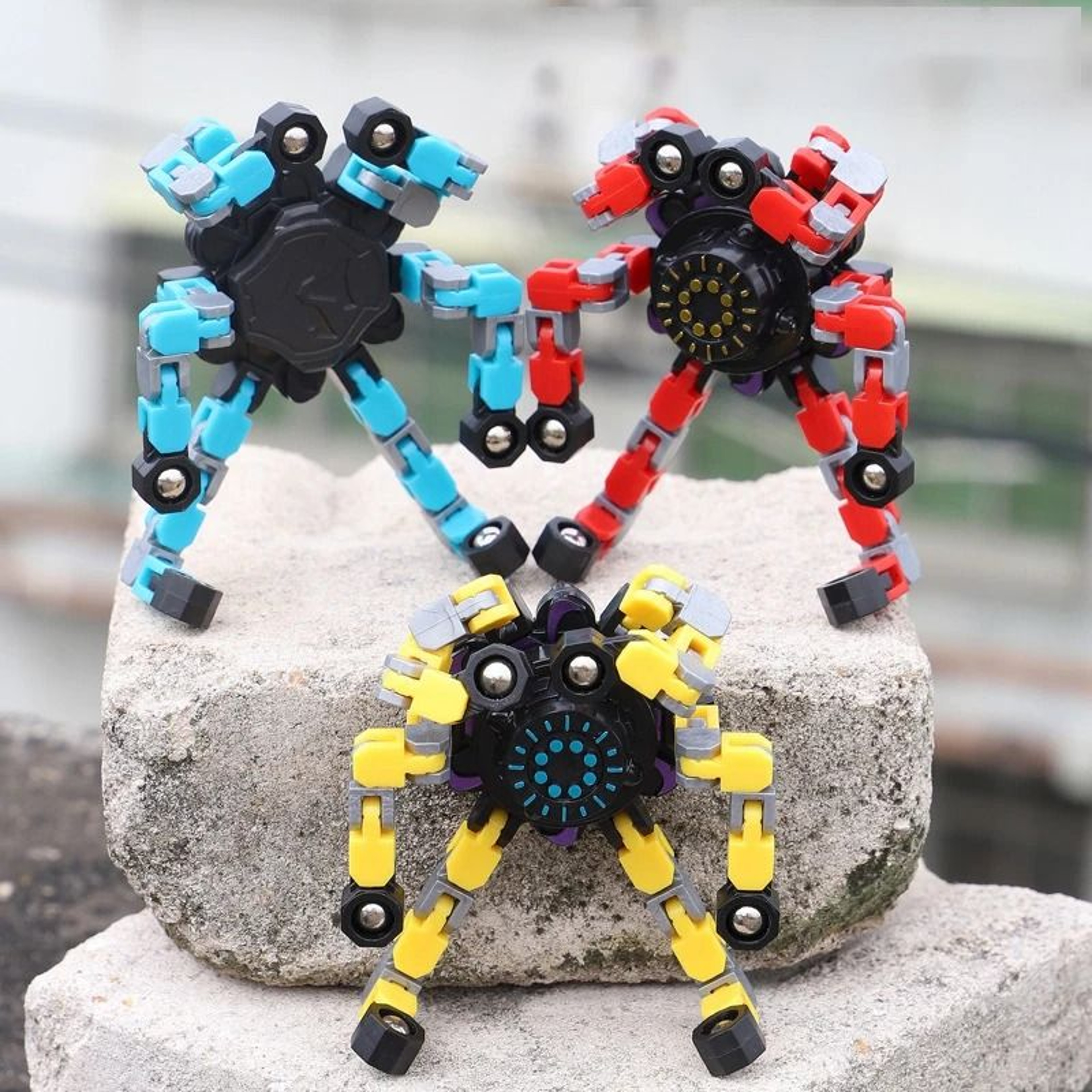 Deformable Chain Fidget Spinner 2