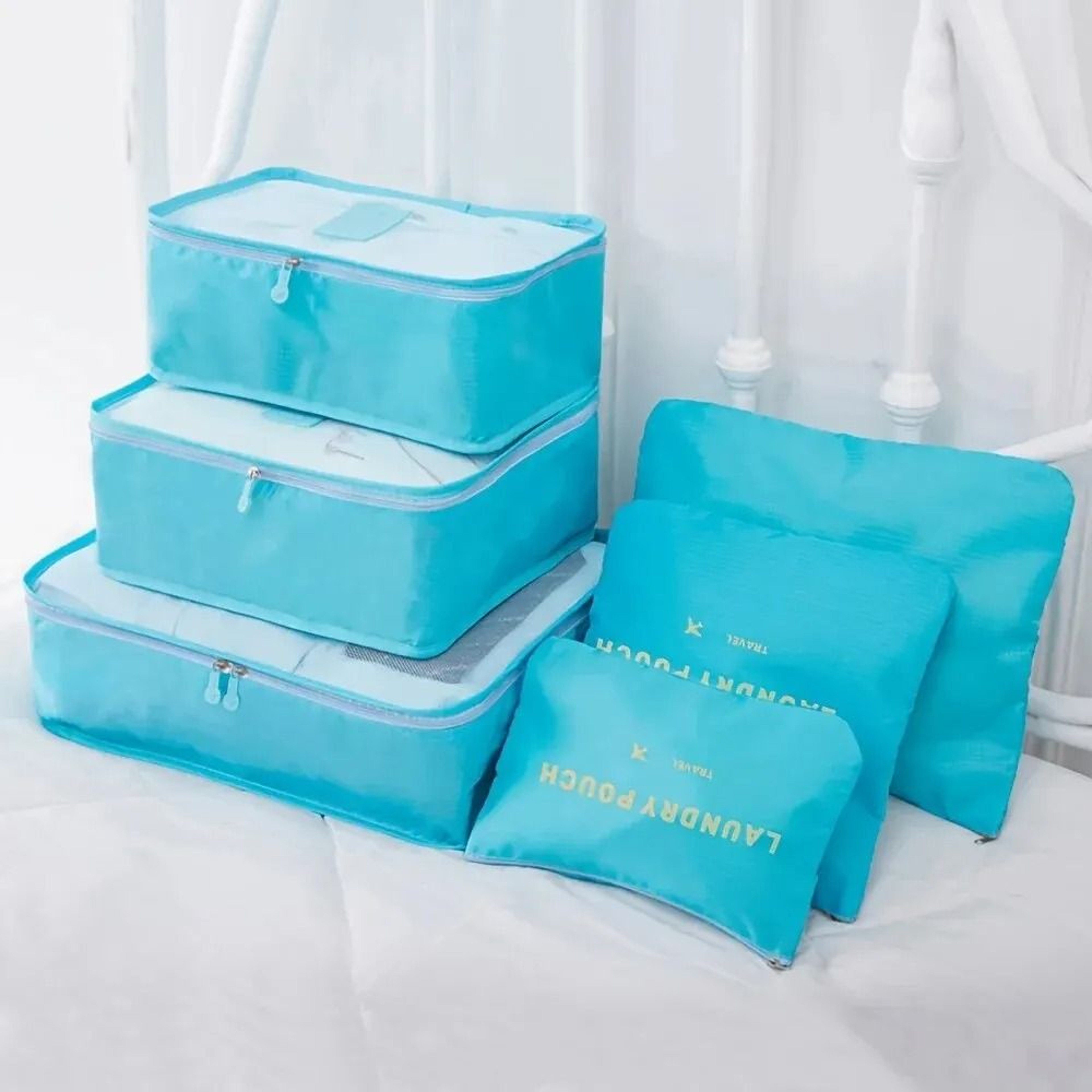 6Piece Travel Luggage Packing Cube Set 11