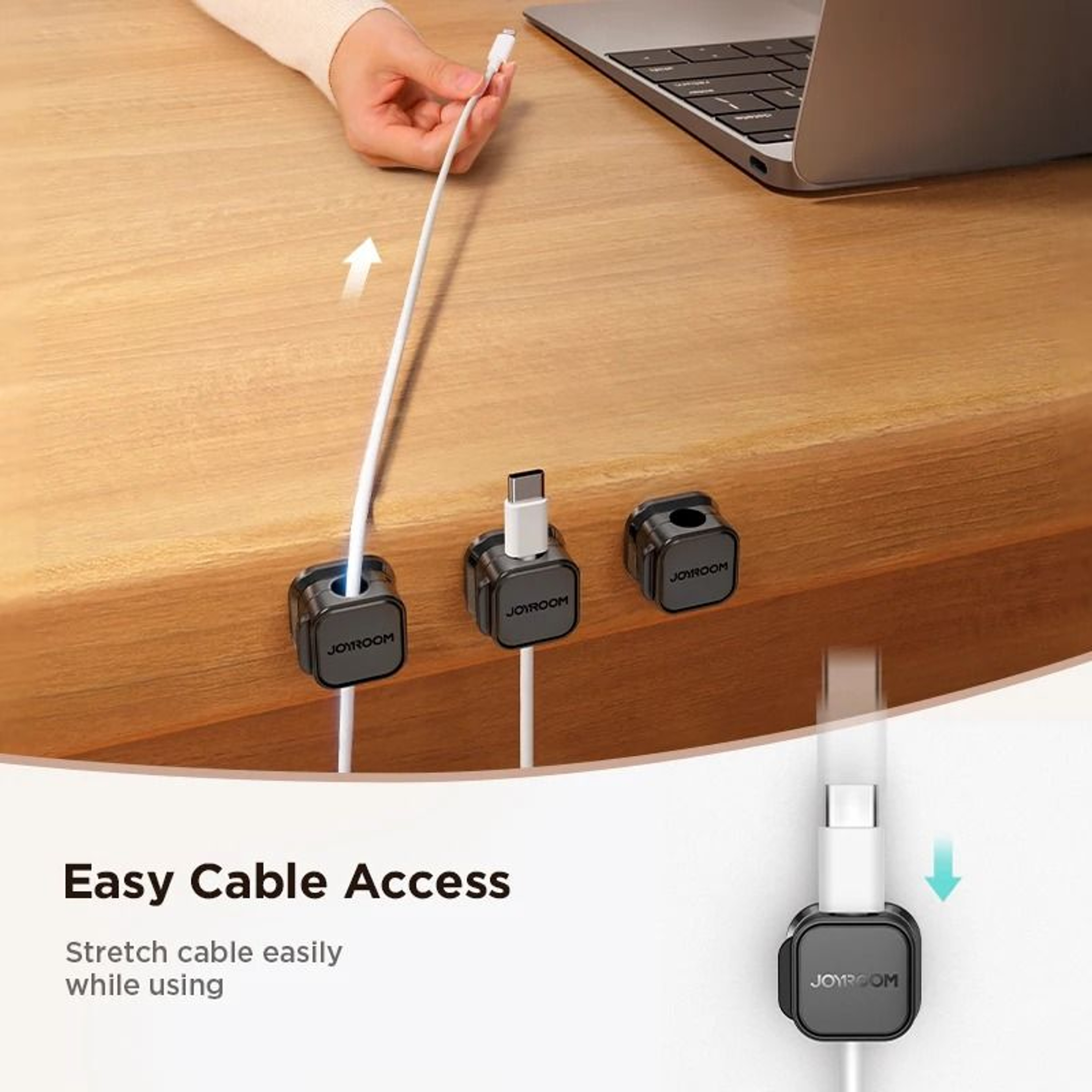 Magnetic Adjustable Cable Management System 1