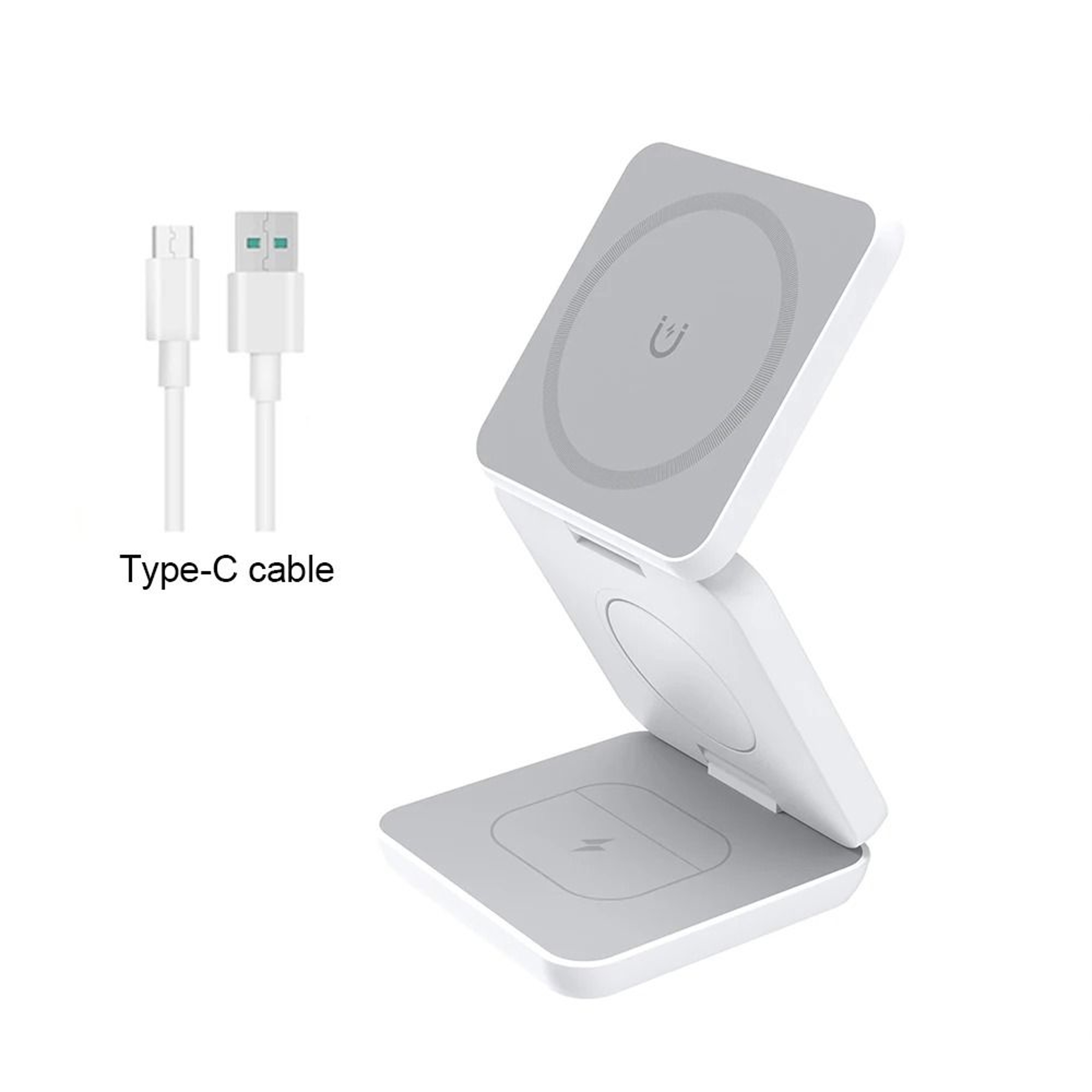 3in1 Foldable Magnetic Wireless Charging Station 8