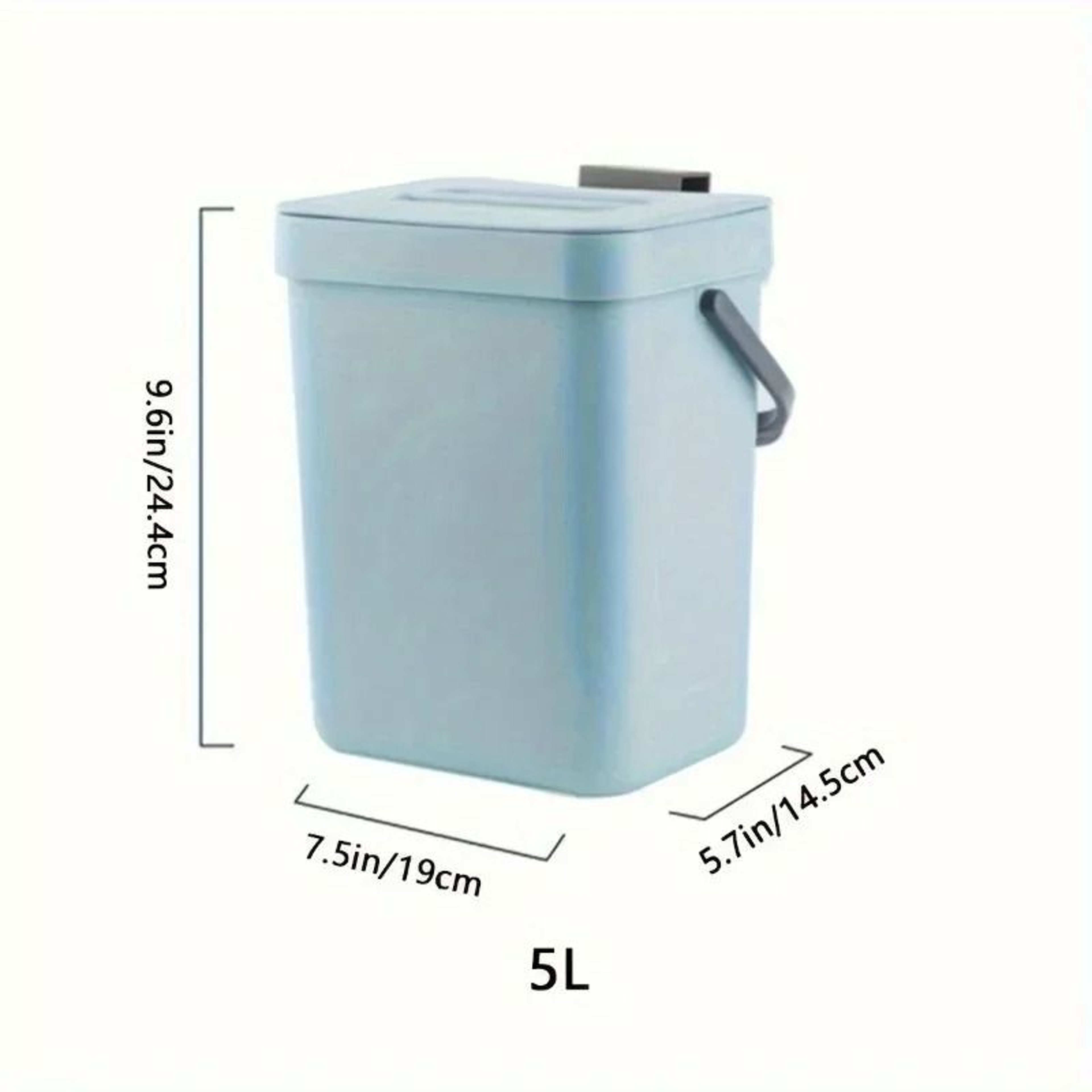 Household Countertop Compost  Waste Bin 10