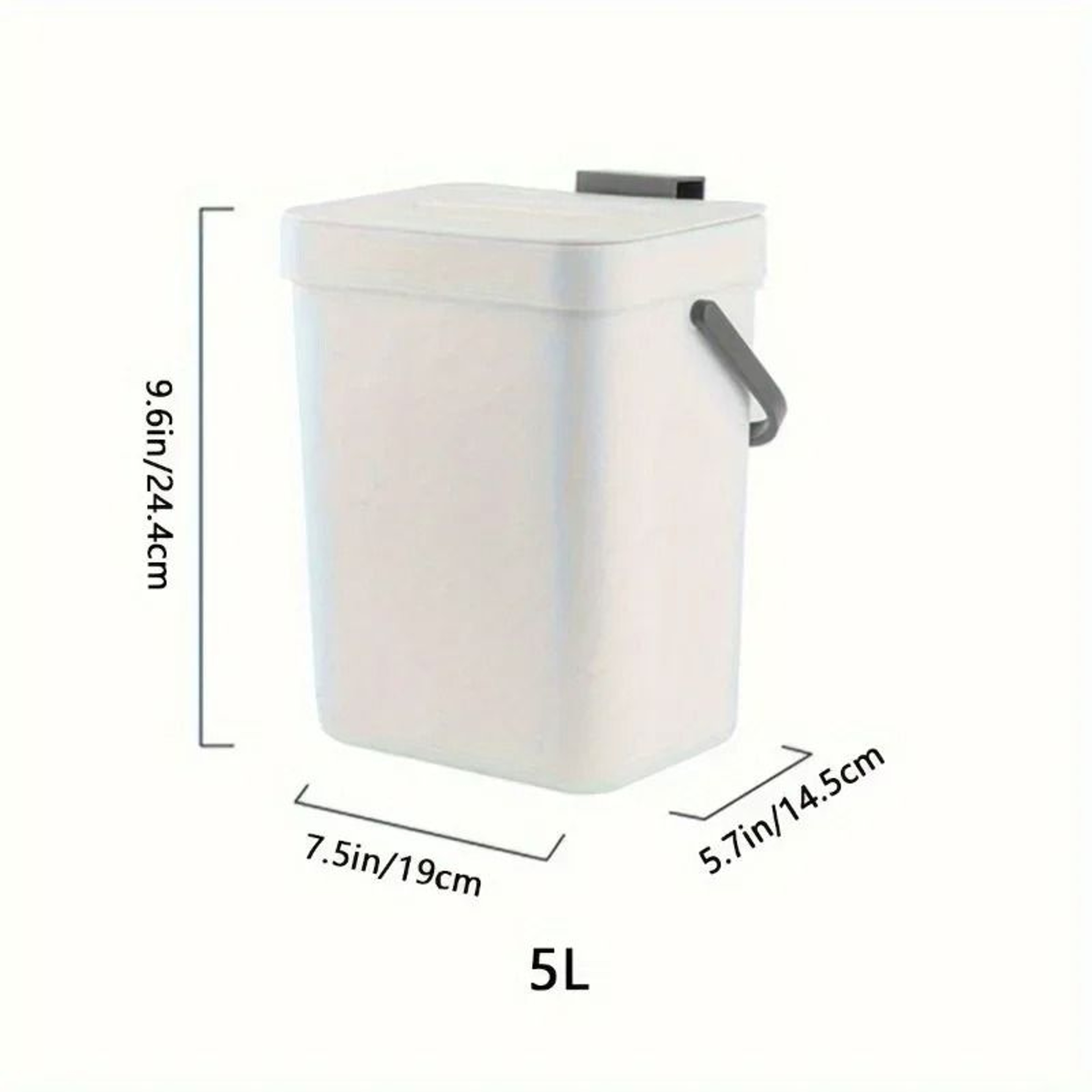 Household Countertop Compost  Waste Bin 12