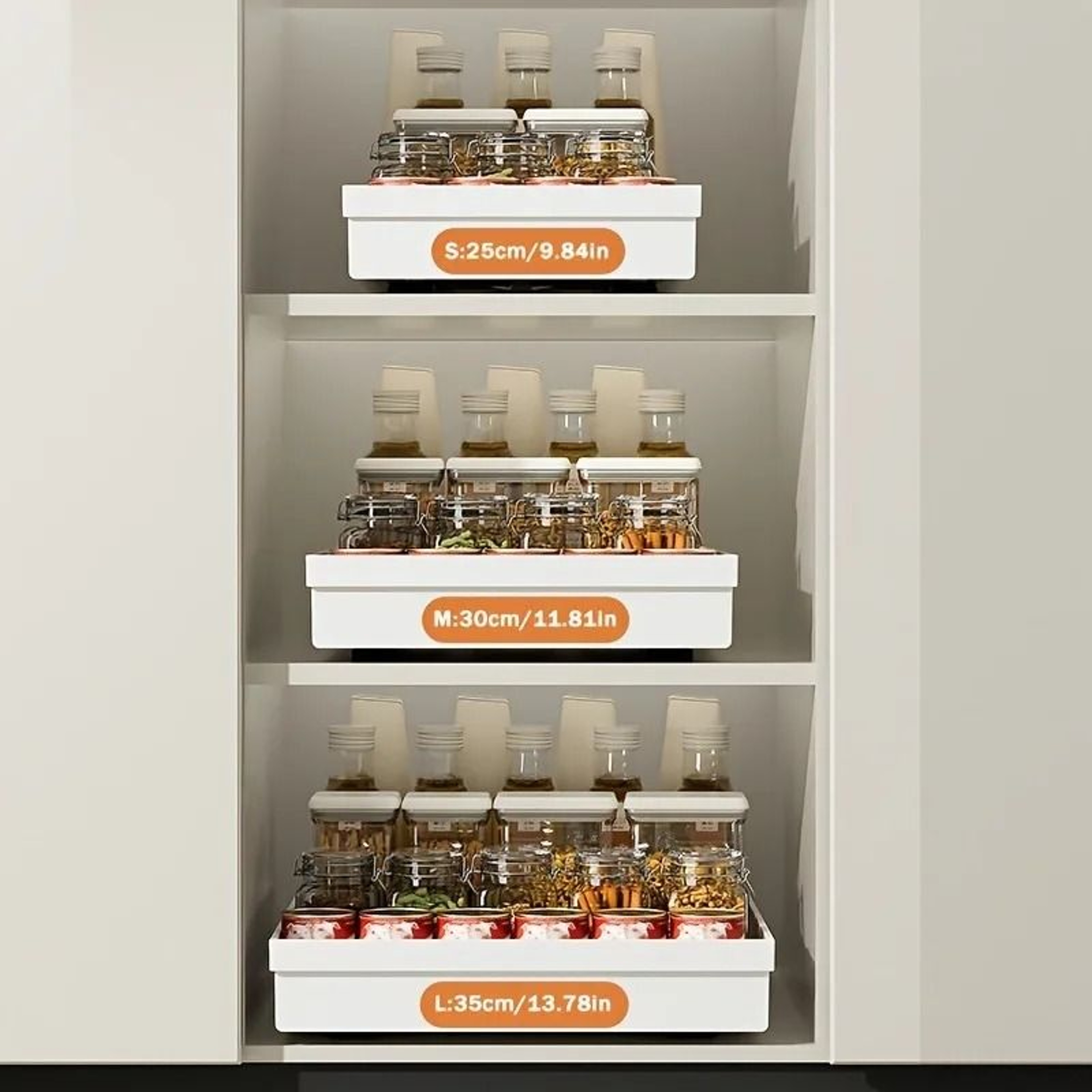 NoDrill Magic Tray SlideOut Organizer 1