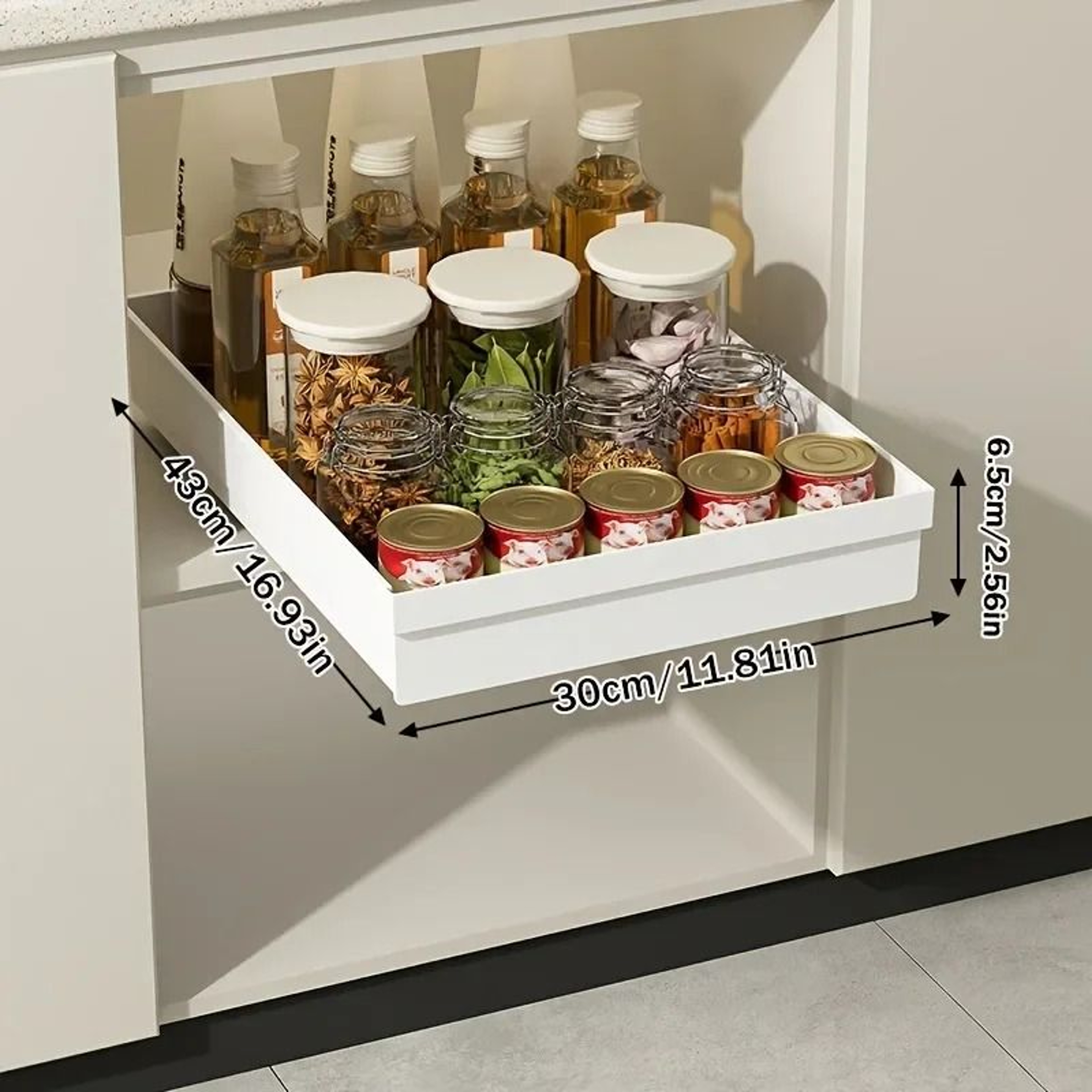 NoDrill Magic Tray SlideOut Organizer 7