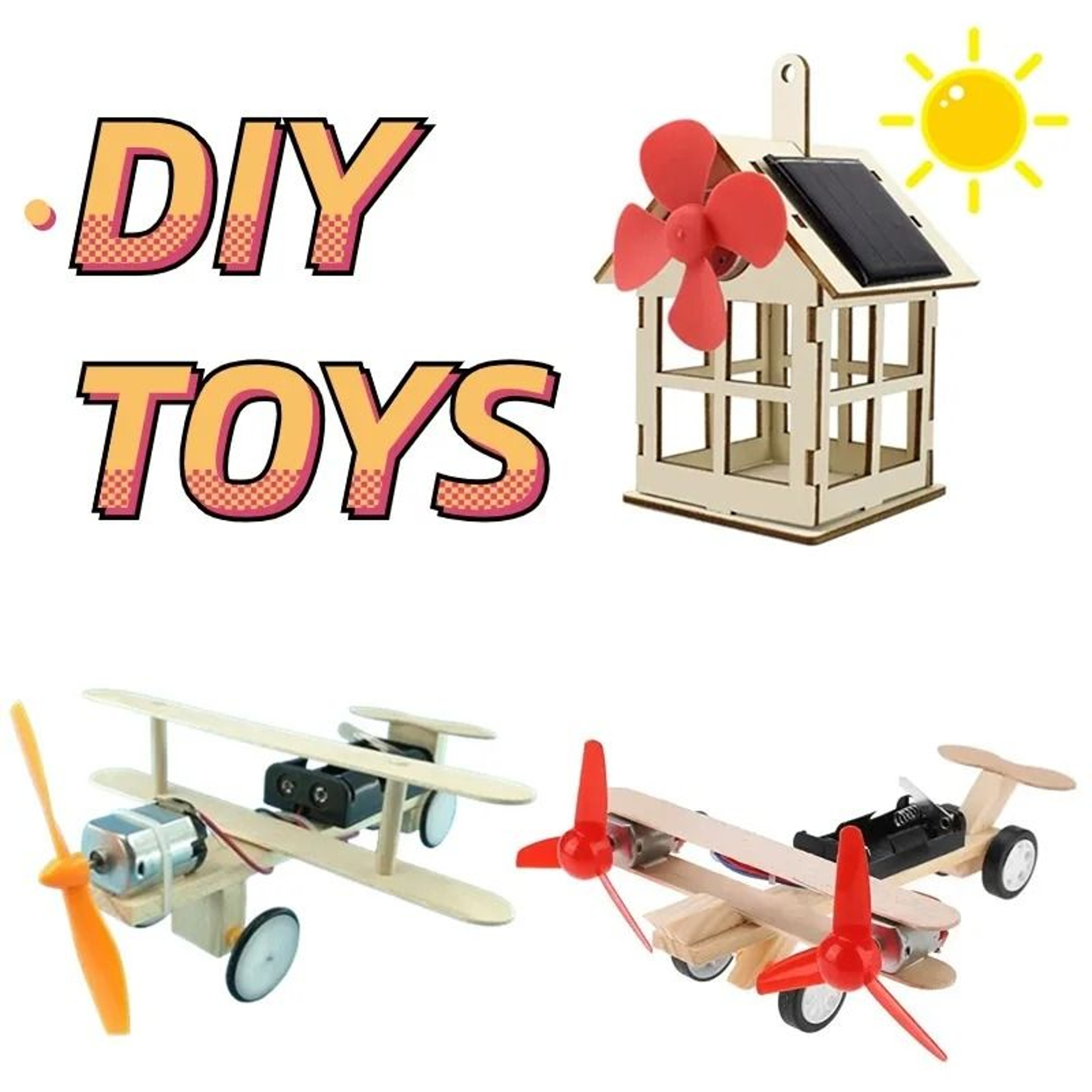 Windmill Science DIY Physics Educational Kit 0