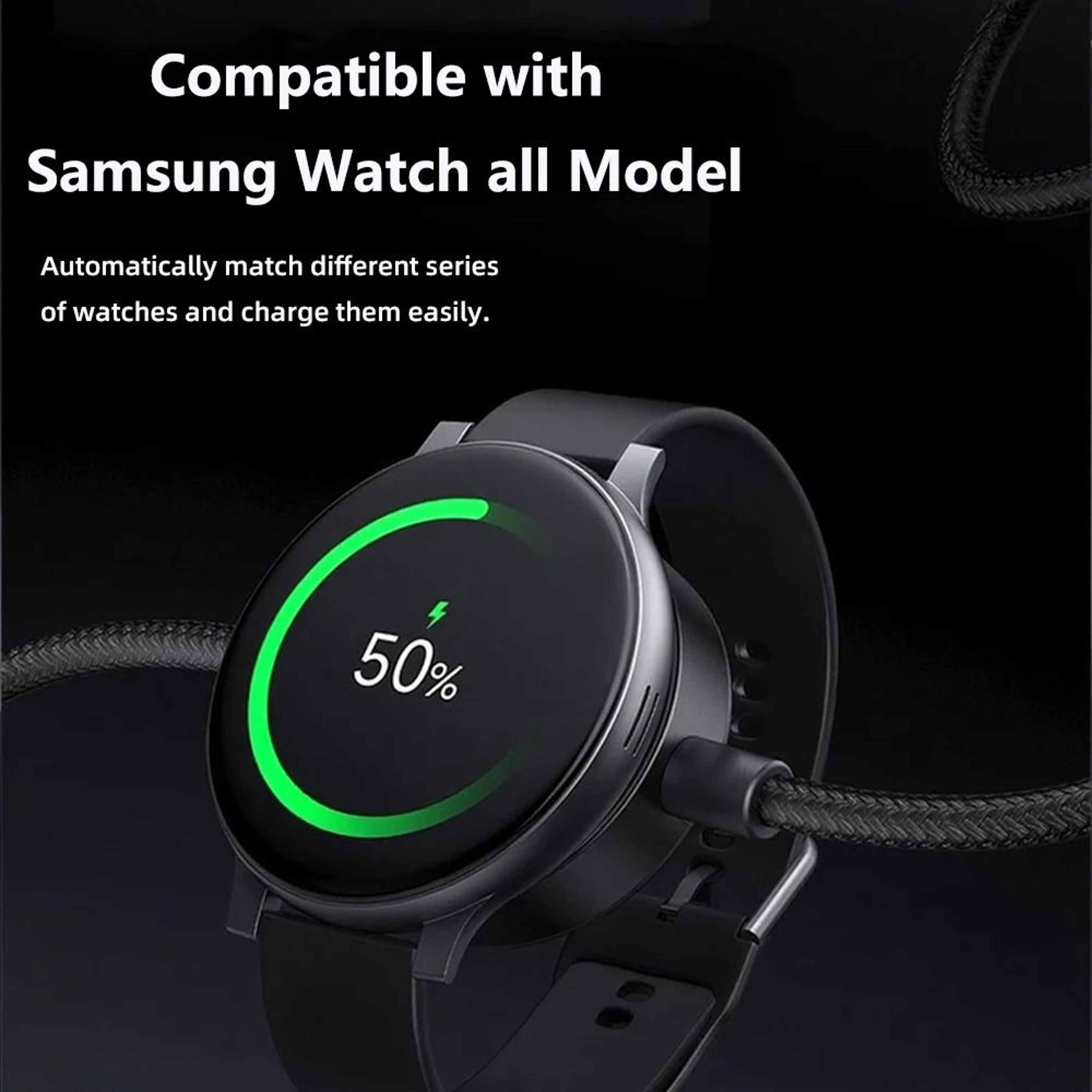 60W 2in1 Fast Charging  Watch Charger Cable 3