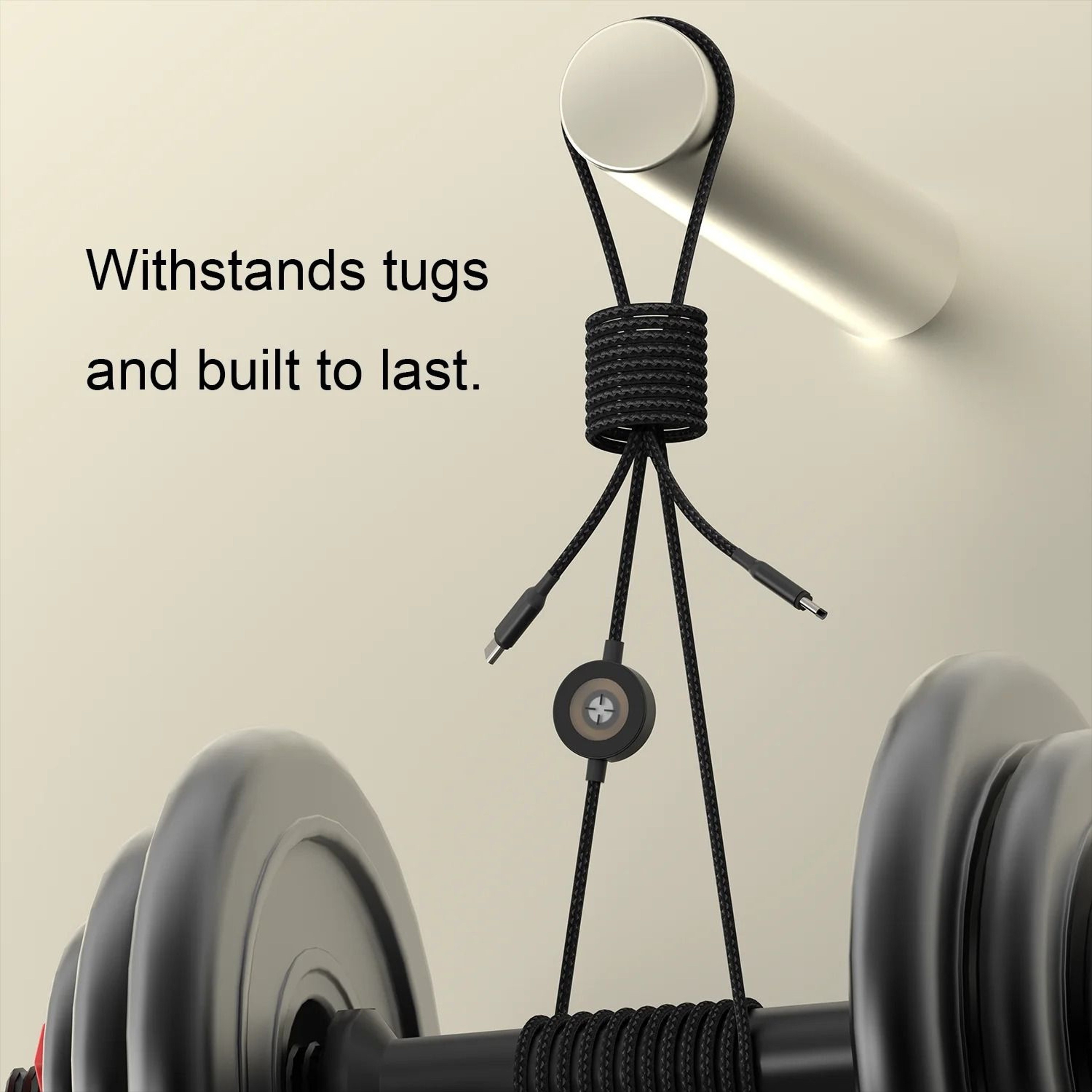 60W 2in1 Braided Fast Charging  Watch Cable 2