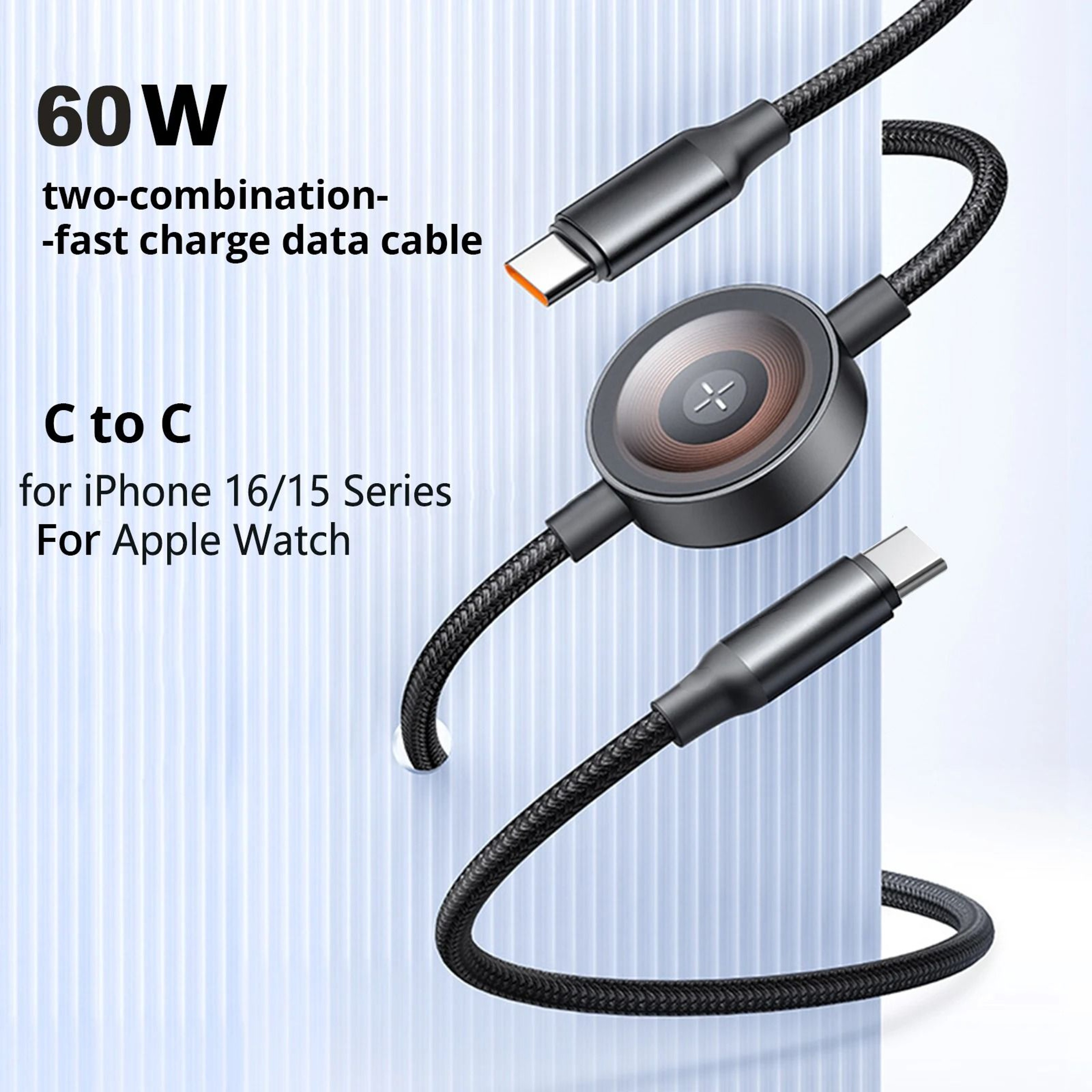 60W 2in1 Fast Charging  Watch Power Link 4