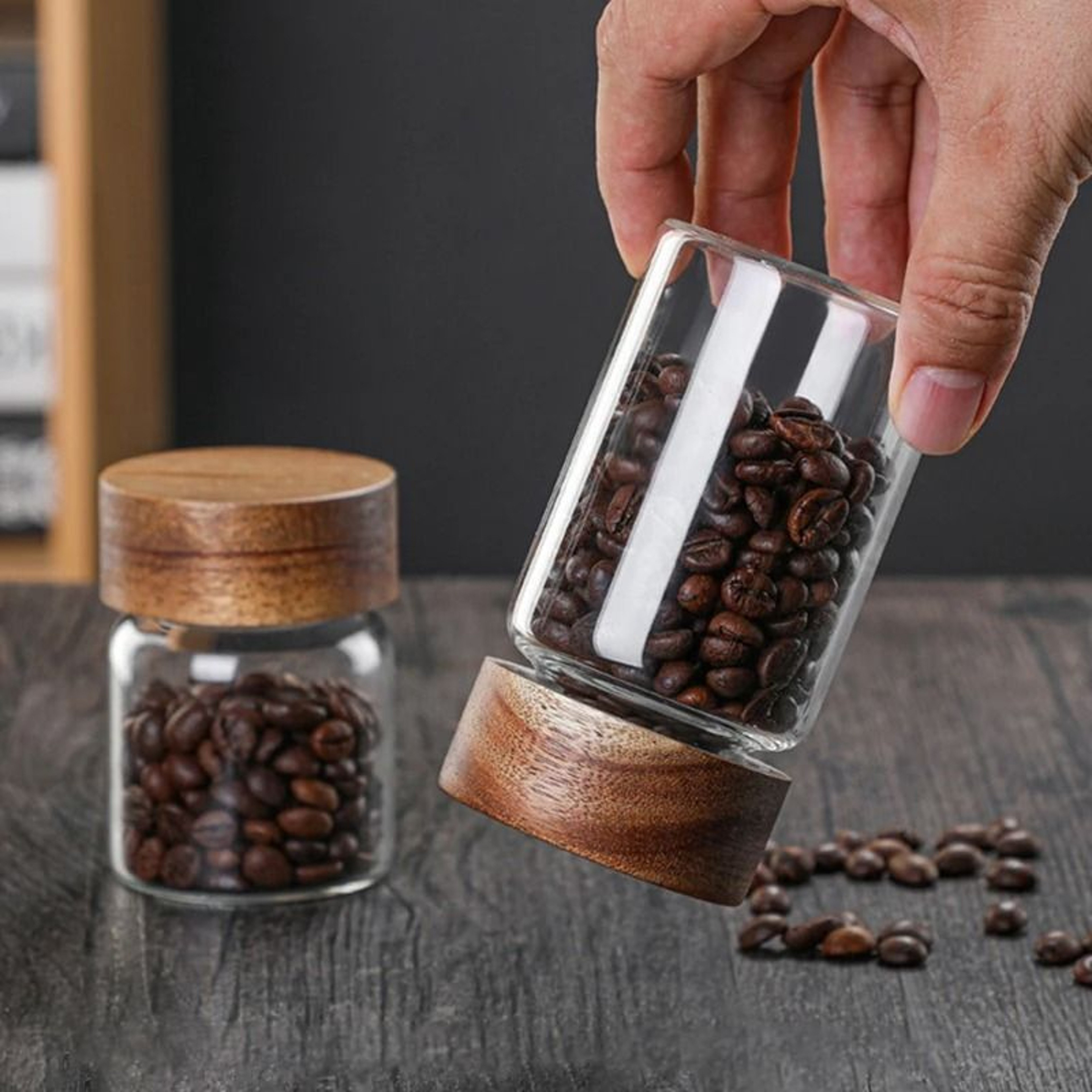 Airtight Glass Food Storage Canister 5