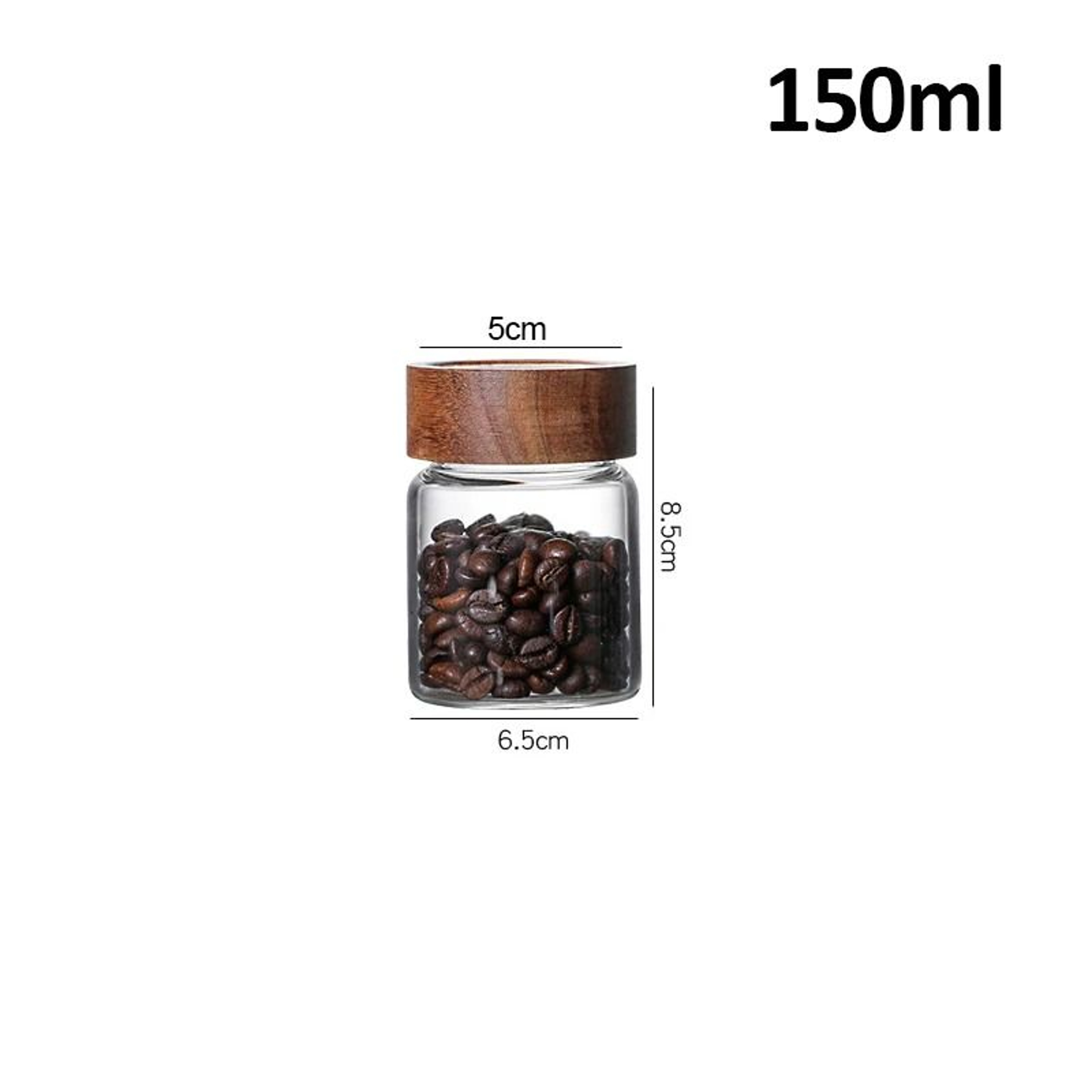 Airtight Glass Food Storage Canister 9