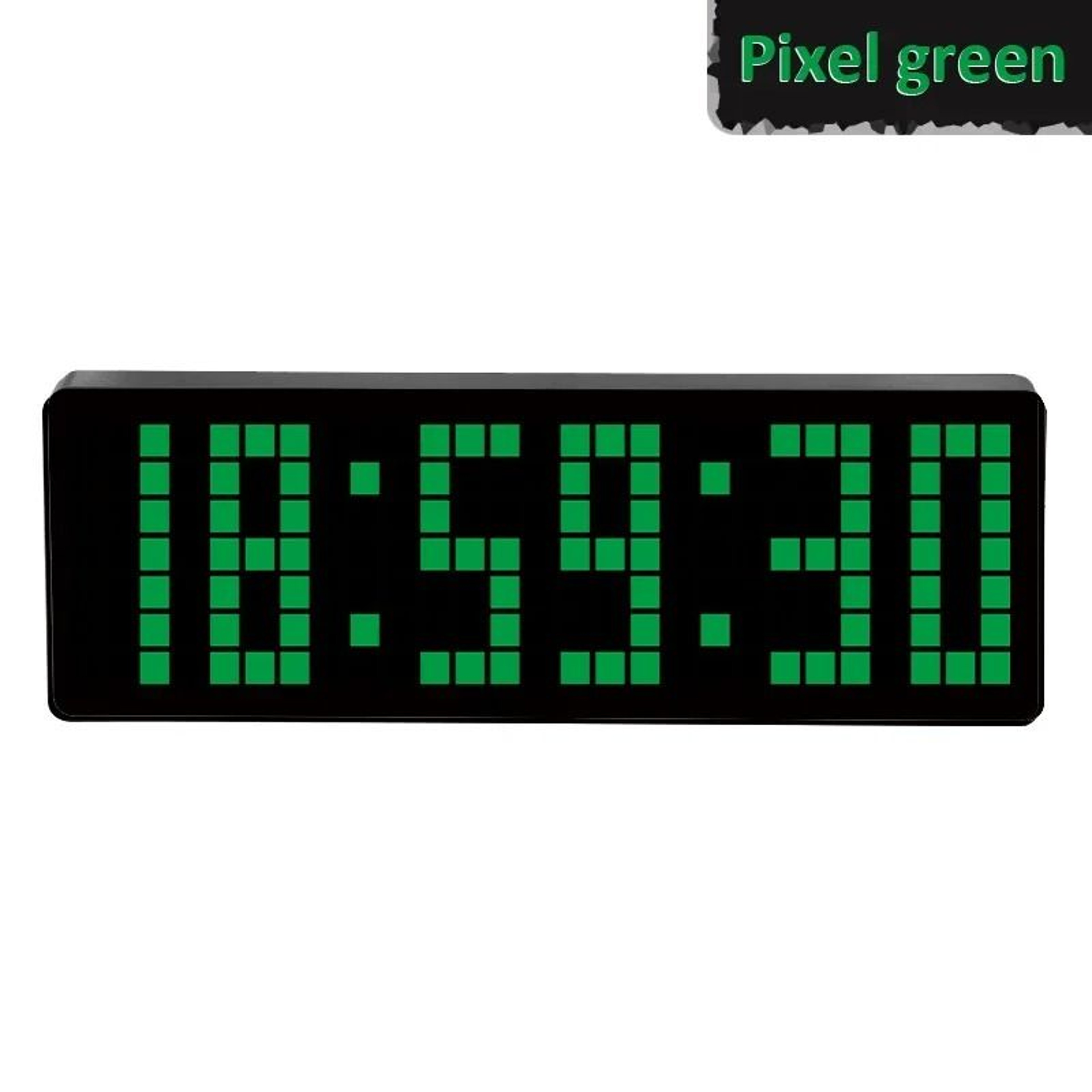 Simple Style Pixel LED Digital Clock 9