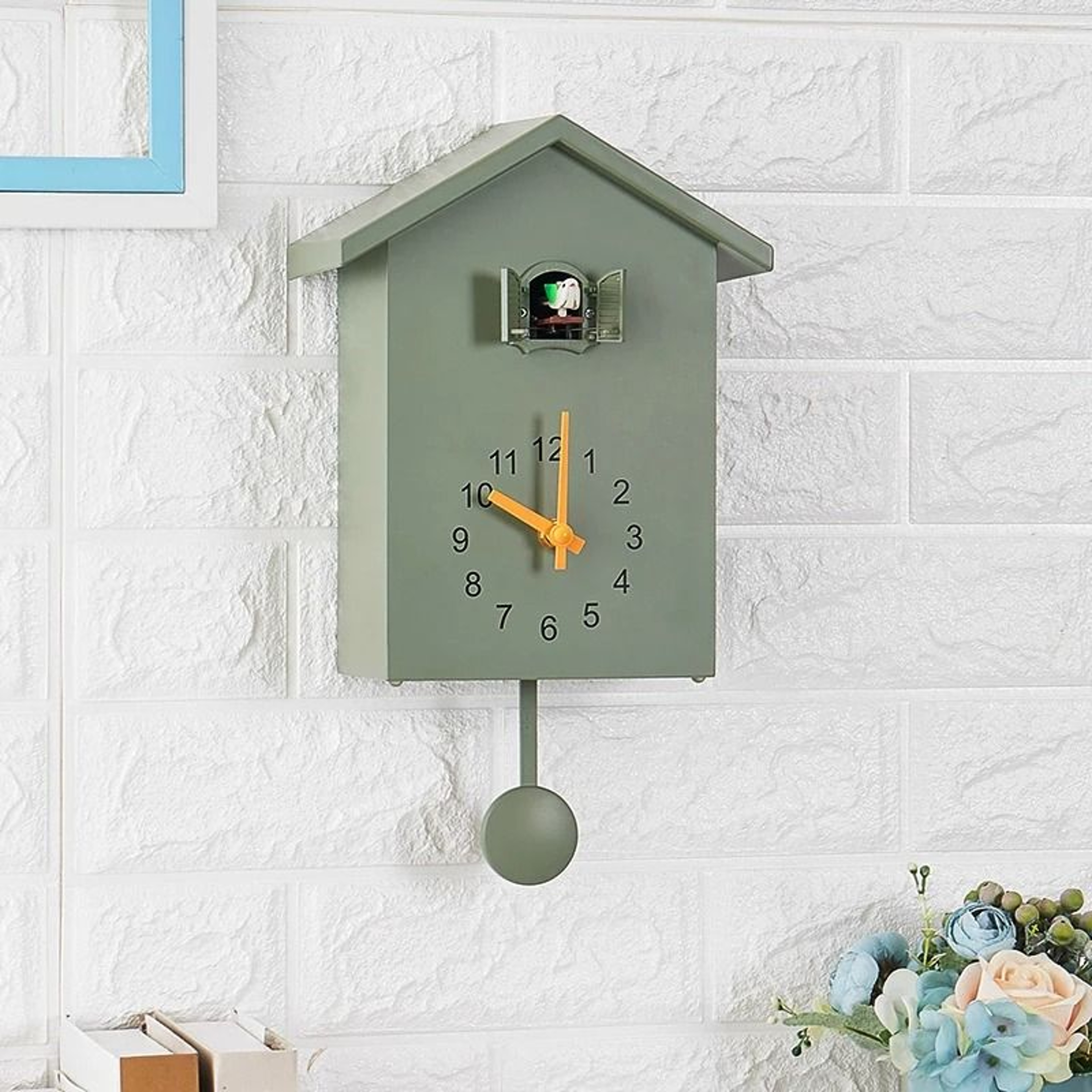Modern Cuckoo Quartz Wall Clock 6