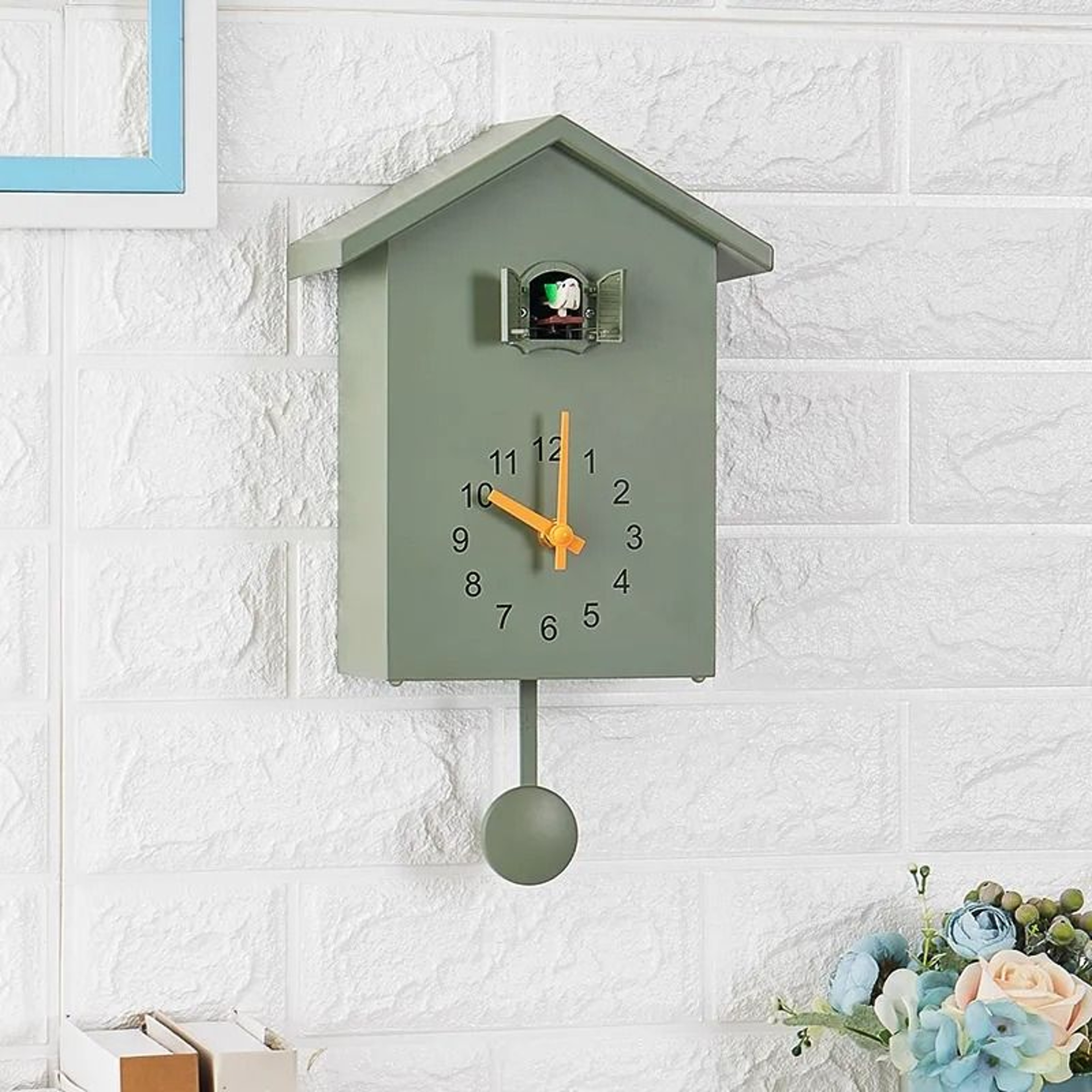 Modern Cuckoo Quartz Wall Clock 7