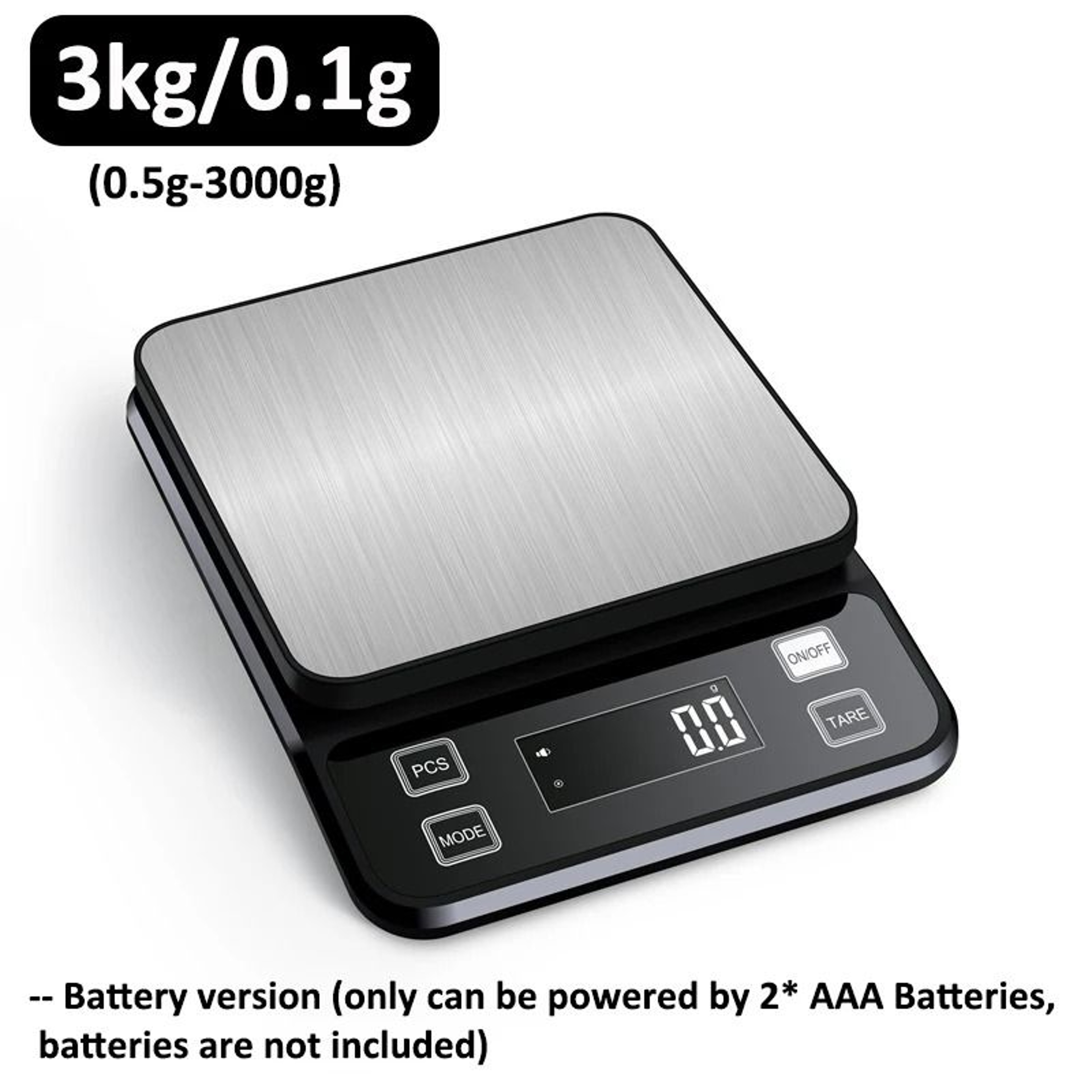 Fully Waterproof HighPrecision Kitchen Scale 7