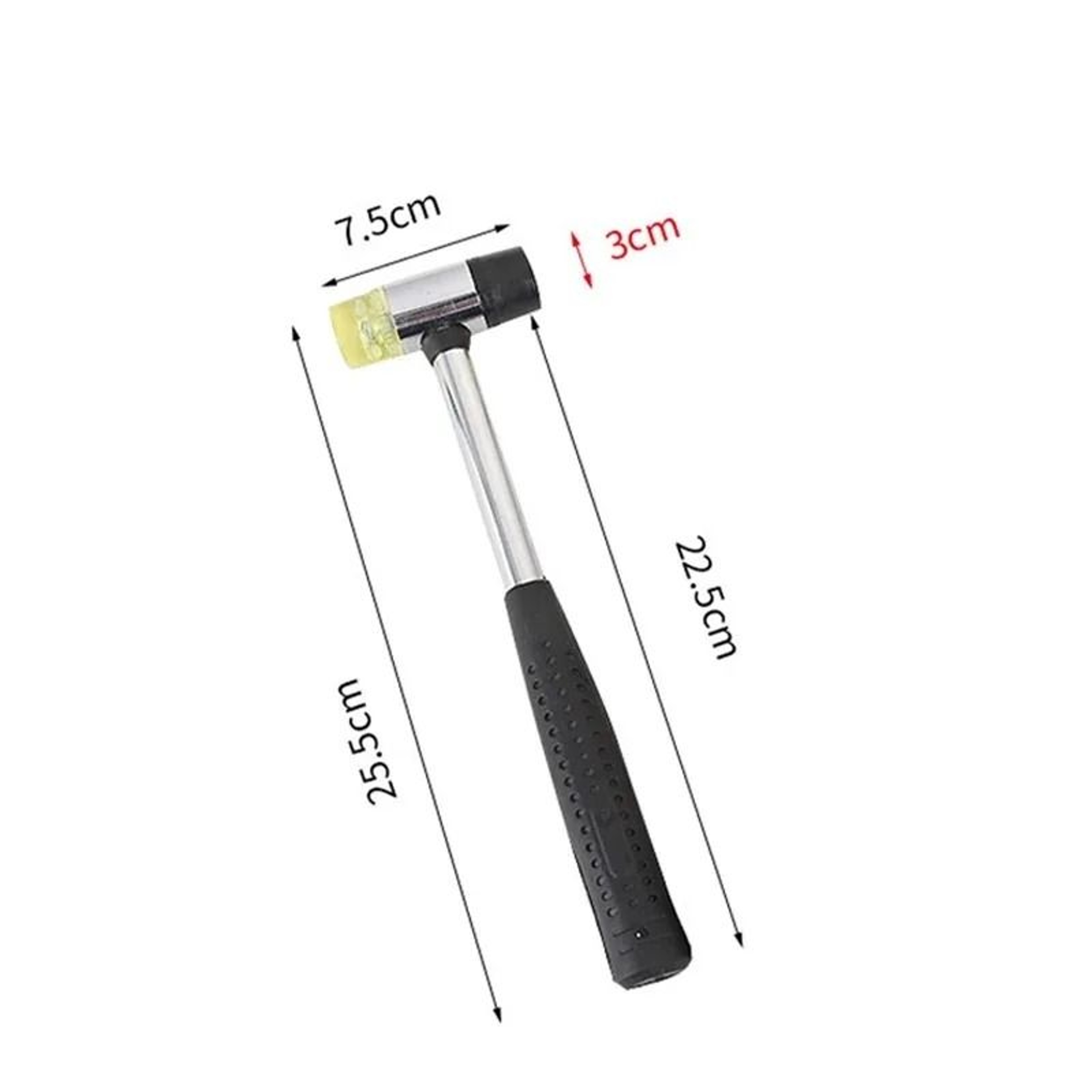 DoubleFace Soft Tap Rubber Mallet 8