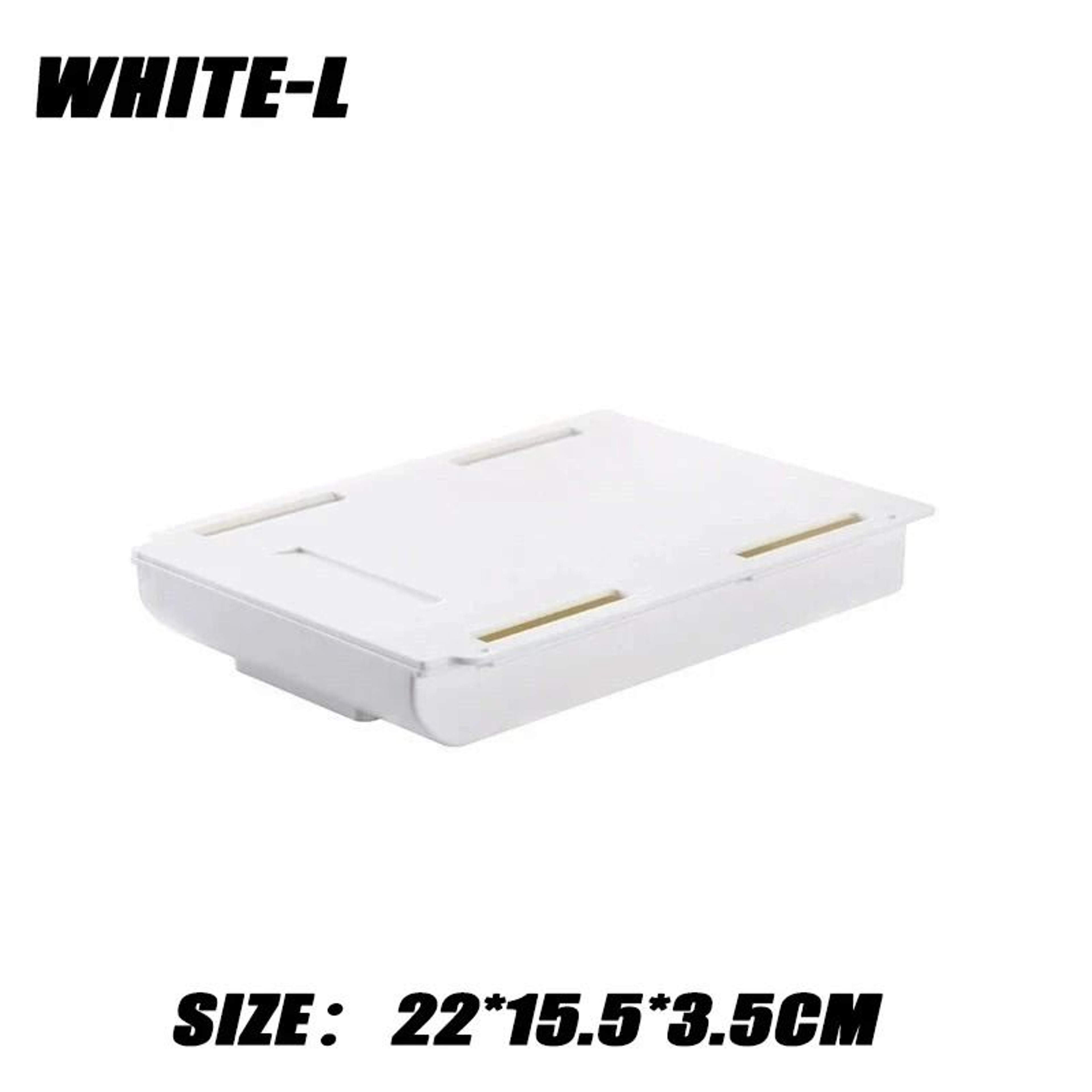 Hidden UnderDesk Drawer Organizer 6