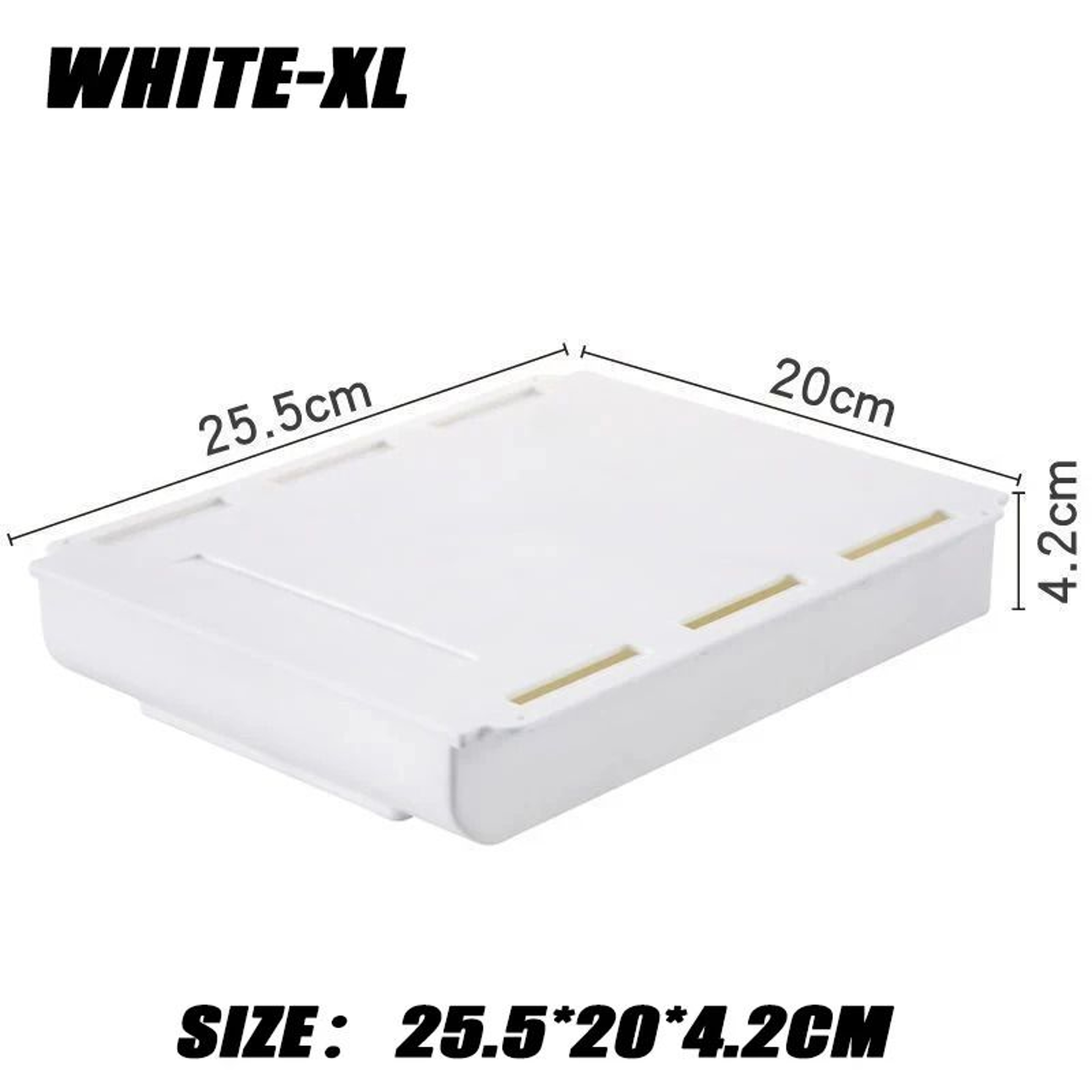 Hidden UnderDesk Drawer Organizer 7
