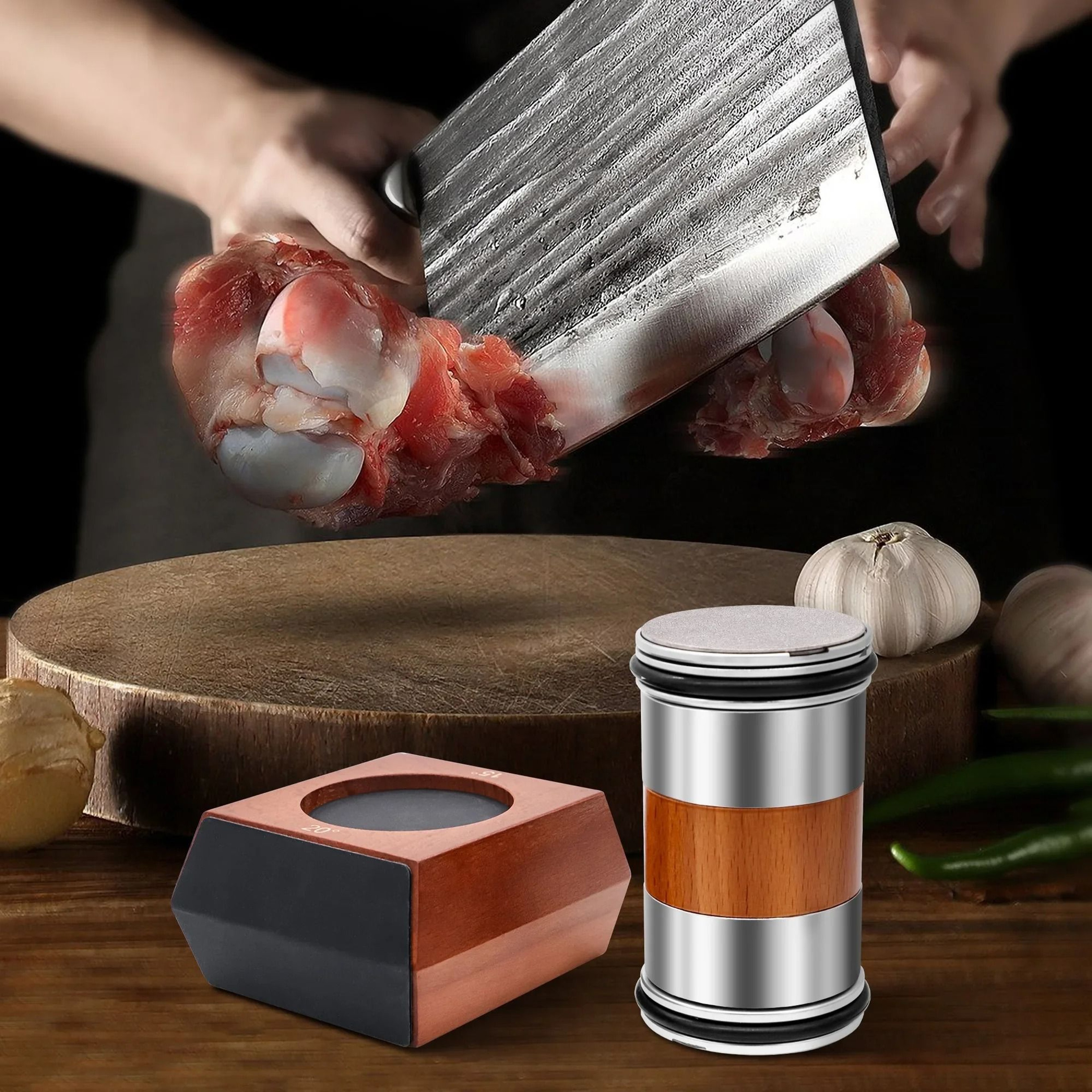 Magnetic Rolling Knife Sharpener Kit 2