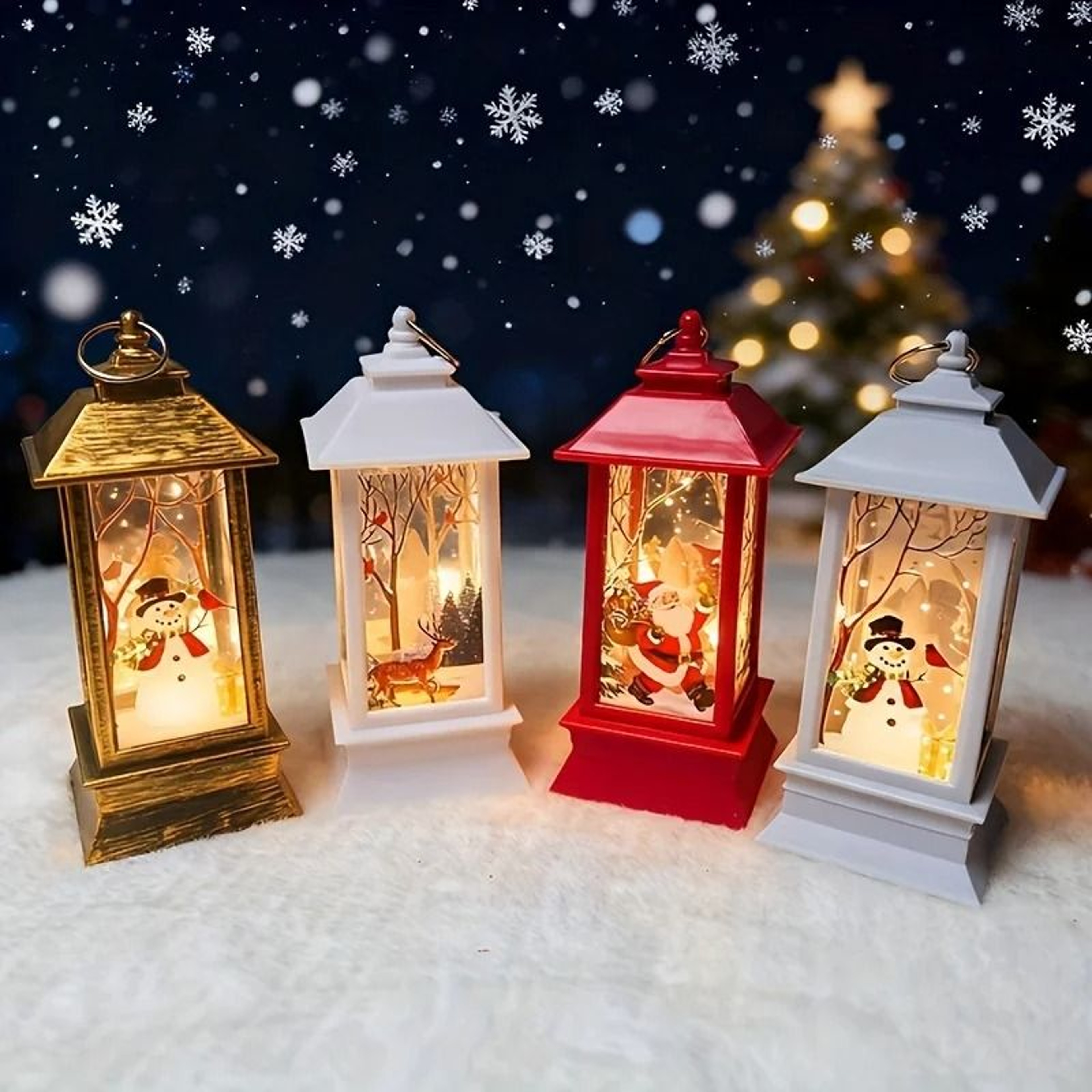 HighFidelity Christmas Wind Lamp Night Light 0