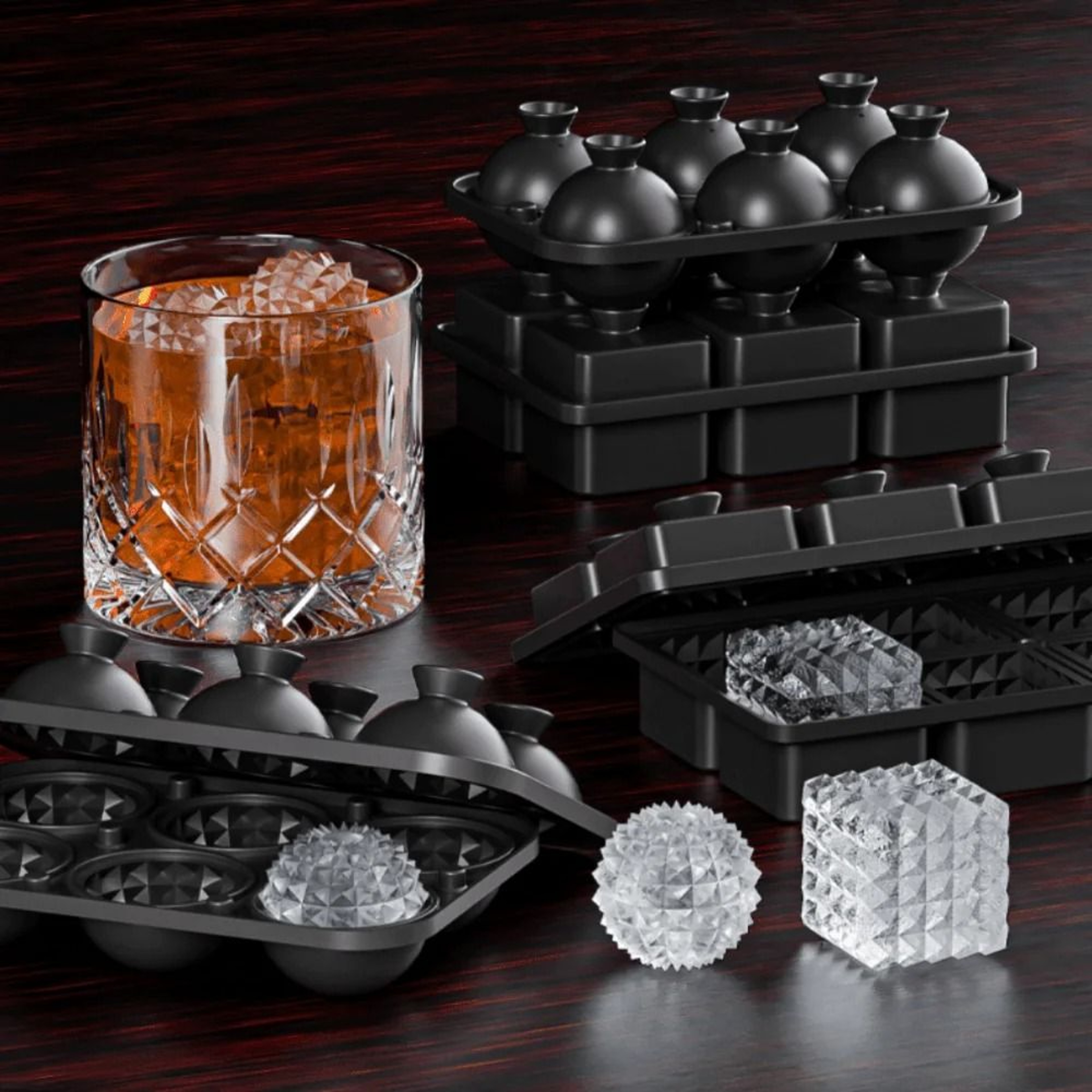 HighFidelity Silicone Ice Ball Mold Set 0
