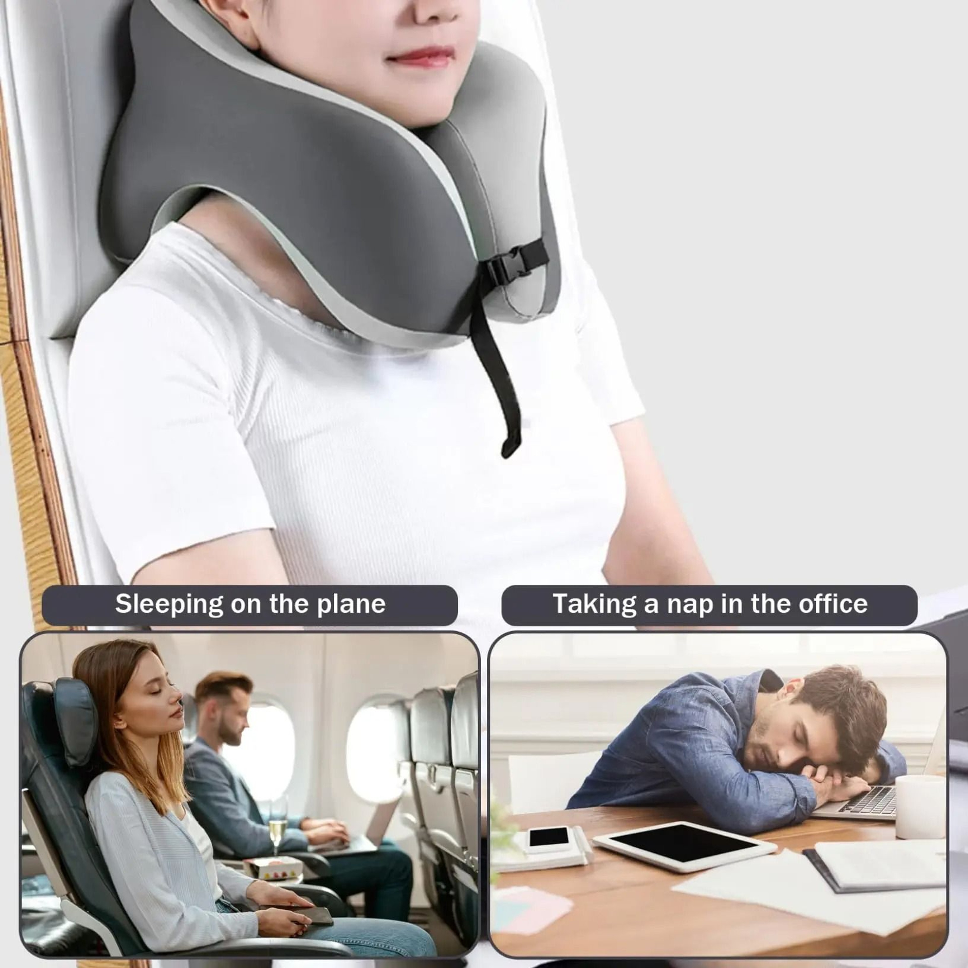 HighFidelity 2in1 Face Down Travel Pillow 5